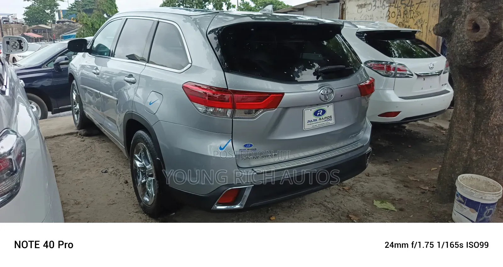 Toyota Highlander Limited Platinum 2019 Blue