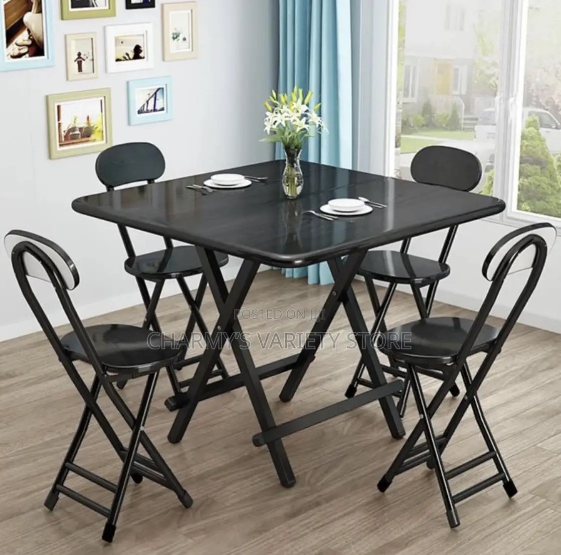 Marble Table and Chairs