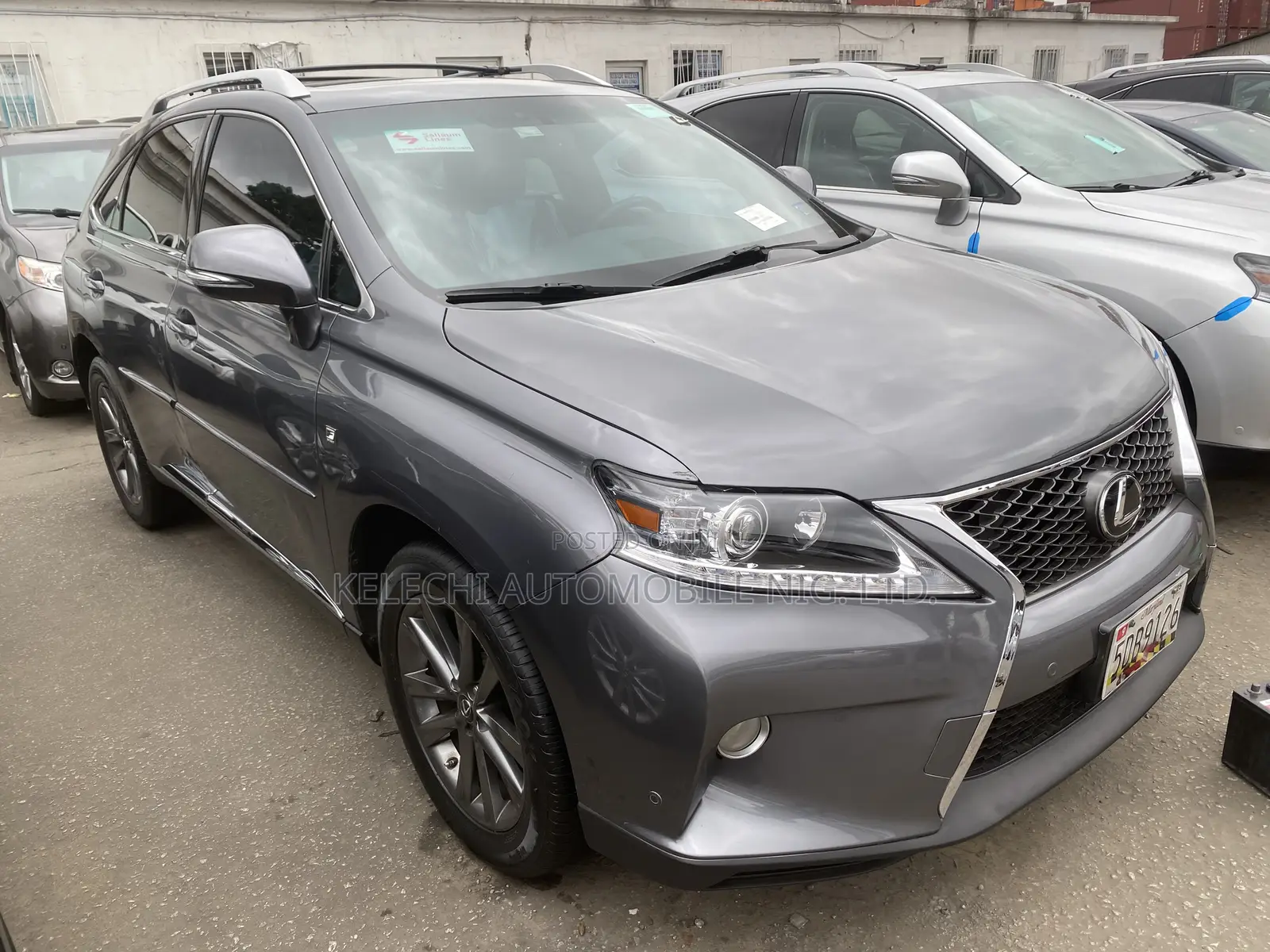 Lexus RX 350 F Sport AWD 2014 Gray