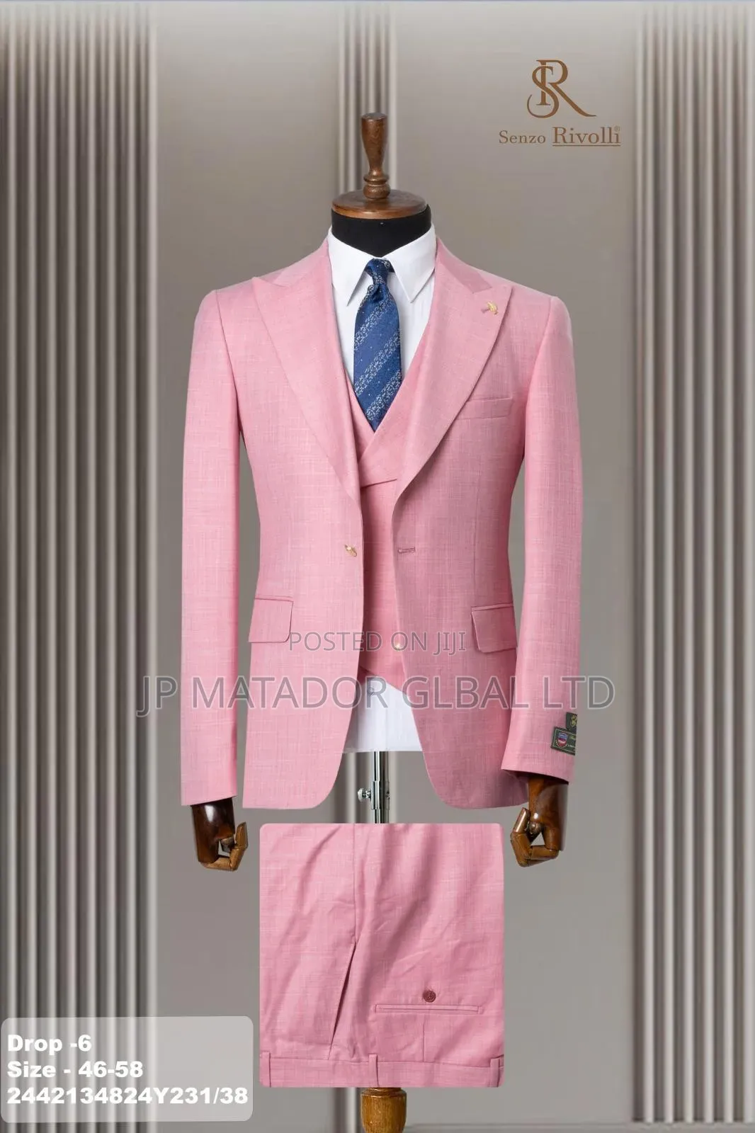 3in1 Senzo Rivolli  Men's Suits