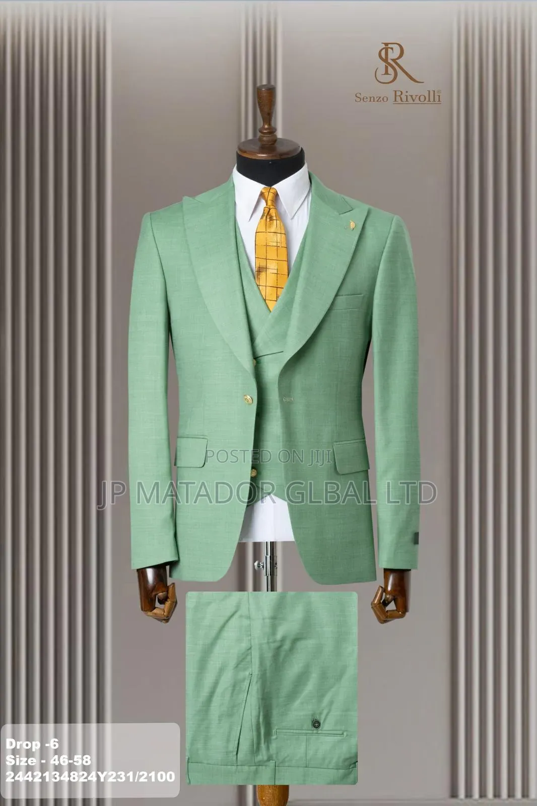 3in1 Senzo Rivolli  Men's Suits