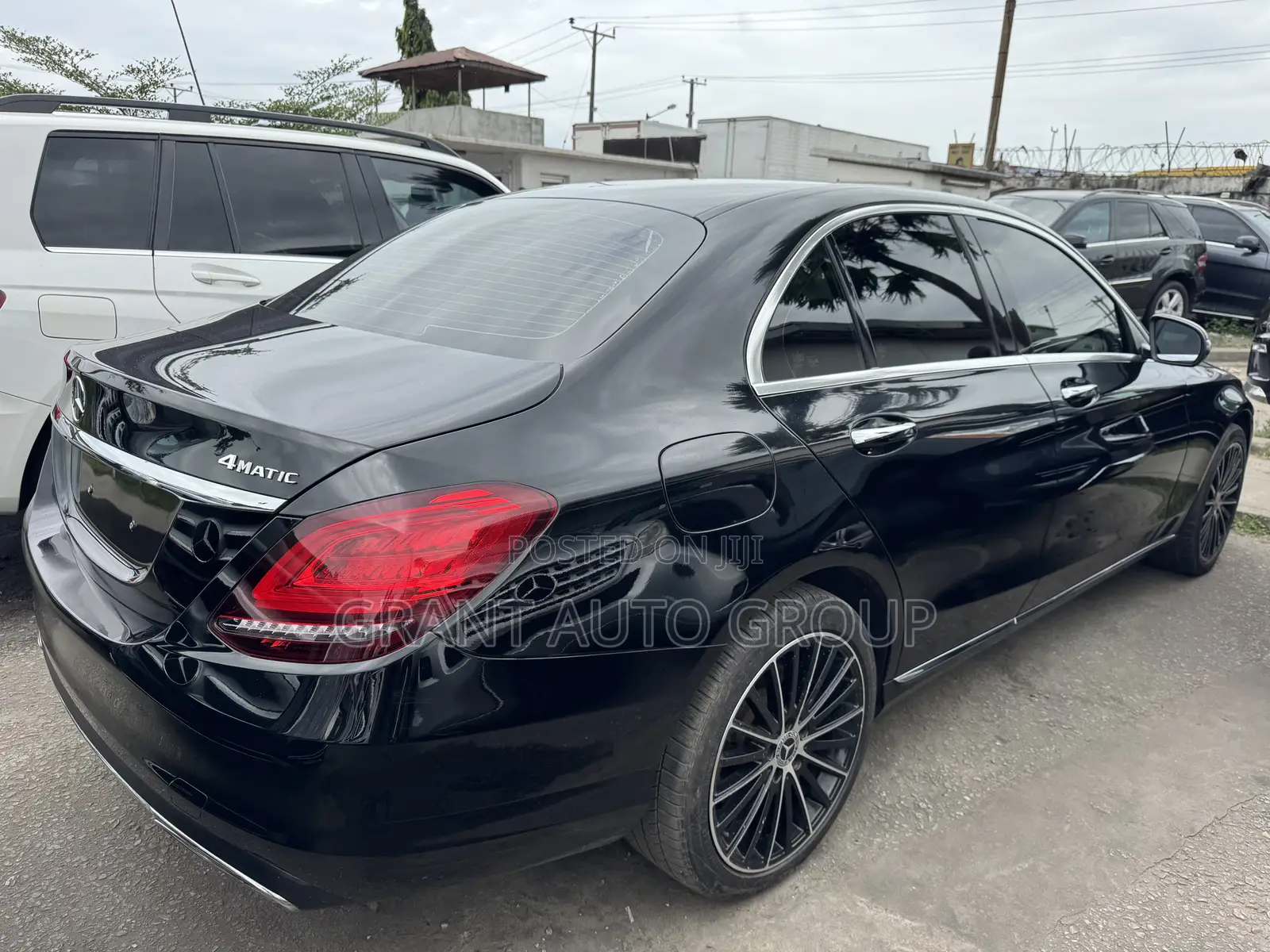 Mercedes-Benz C300 Base C300 AWD 4MATIC Sedan 2019 Black