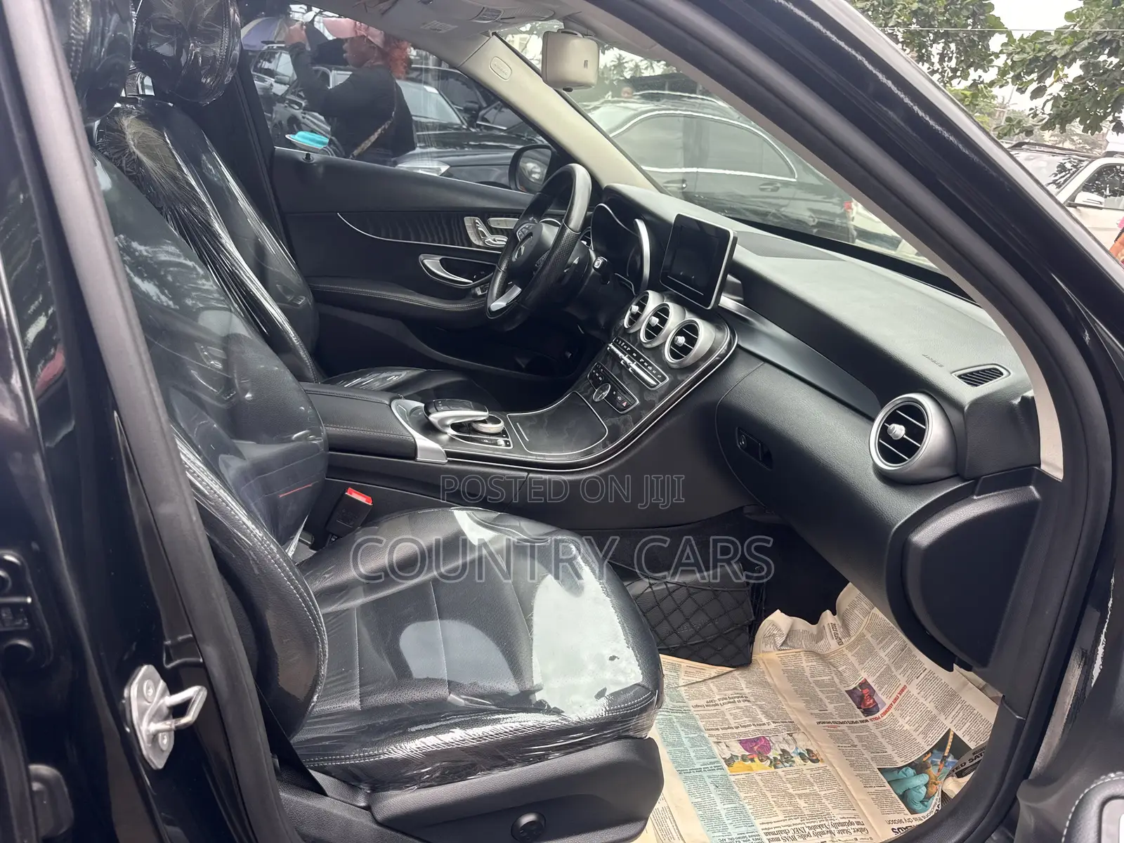 Mercedes-Benz C300 Sport 4Matic Sedan AWD (2.0L 4cyll 7A) 2016 Black