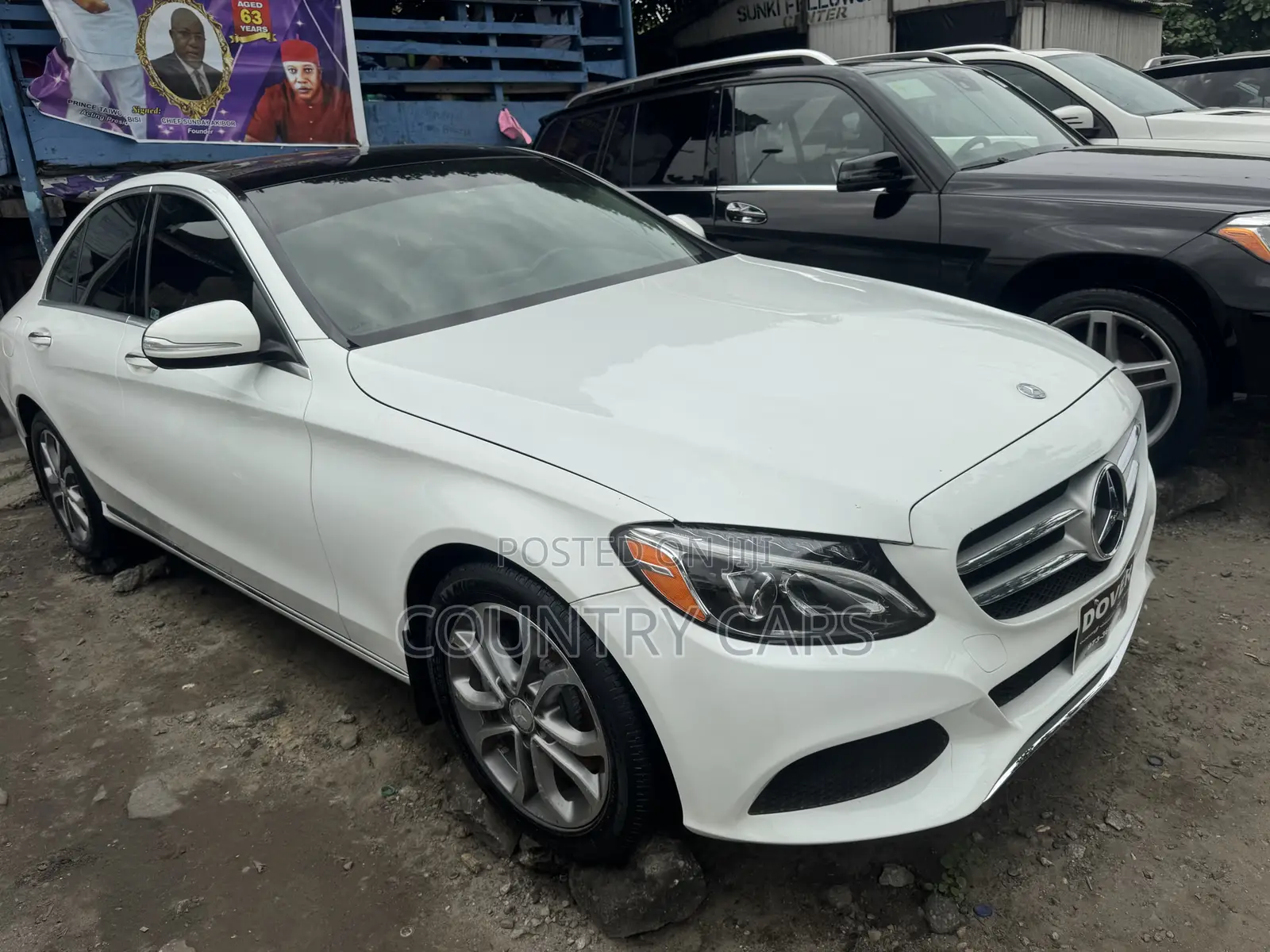 Mercedes-Benz C300 Base 4Matic Sedan AWD (2.0L 4cyl 7A) 2016 White