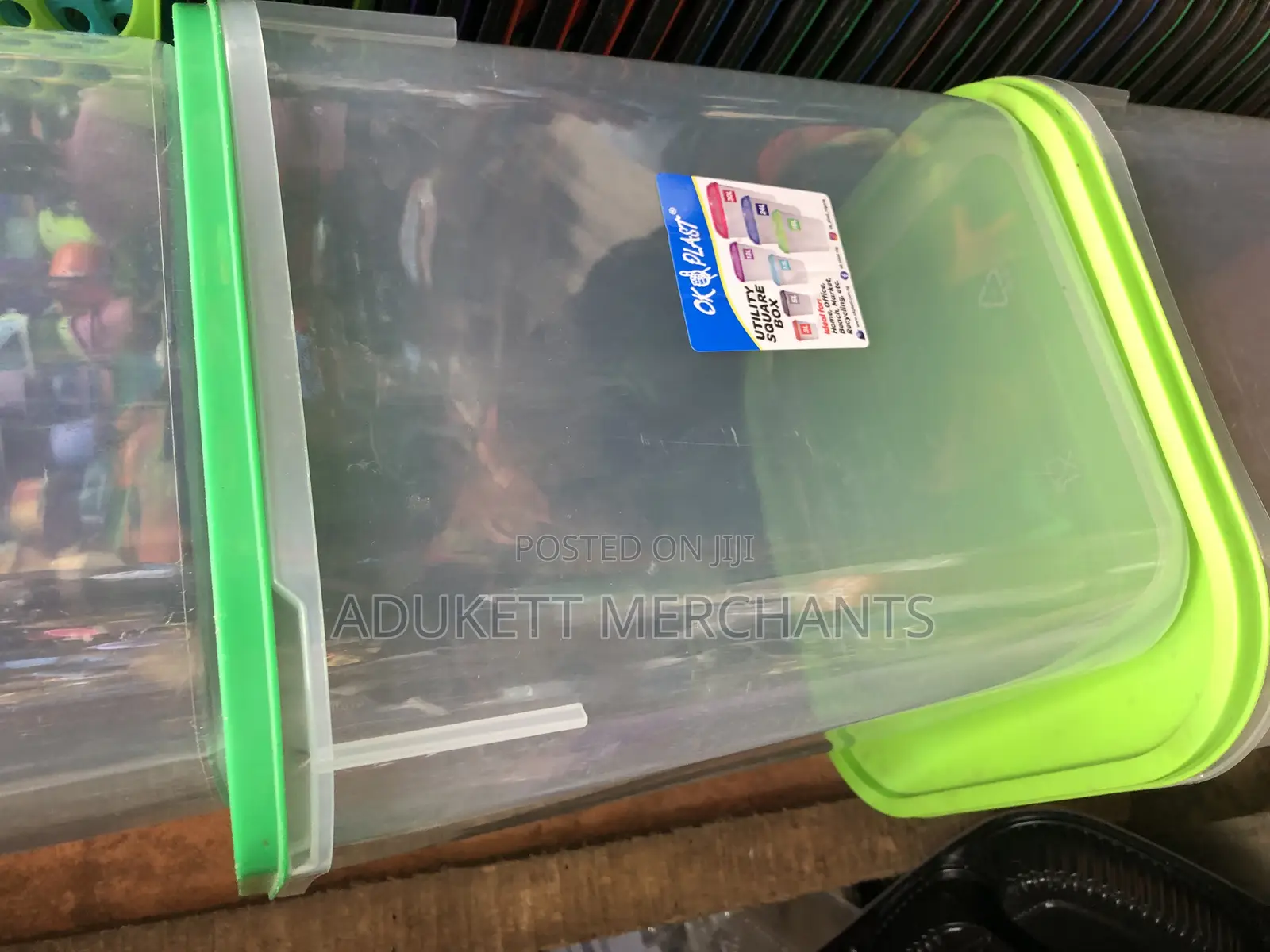 18l Transparent Plastic Container