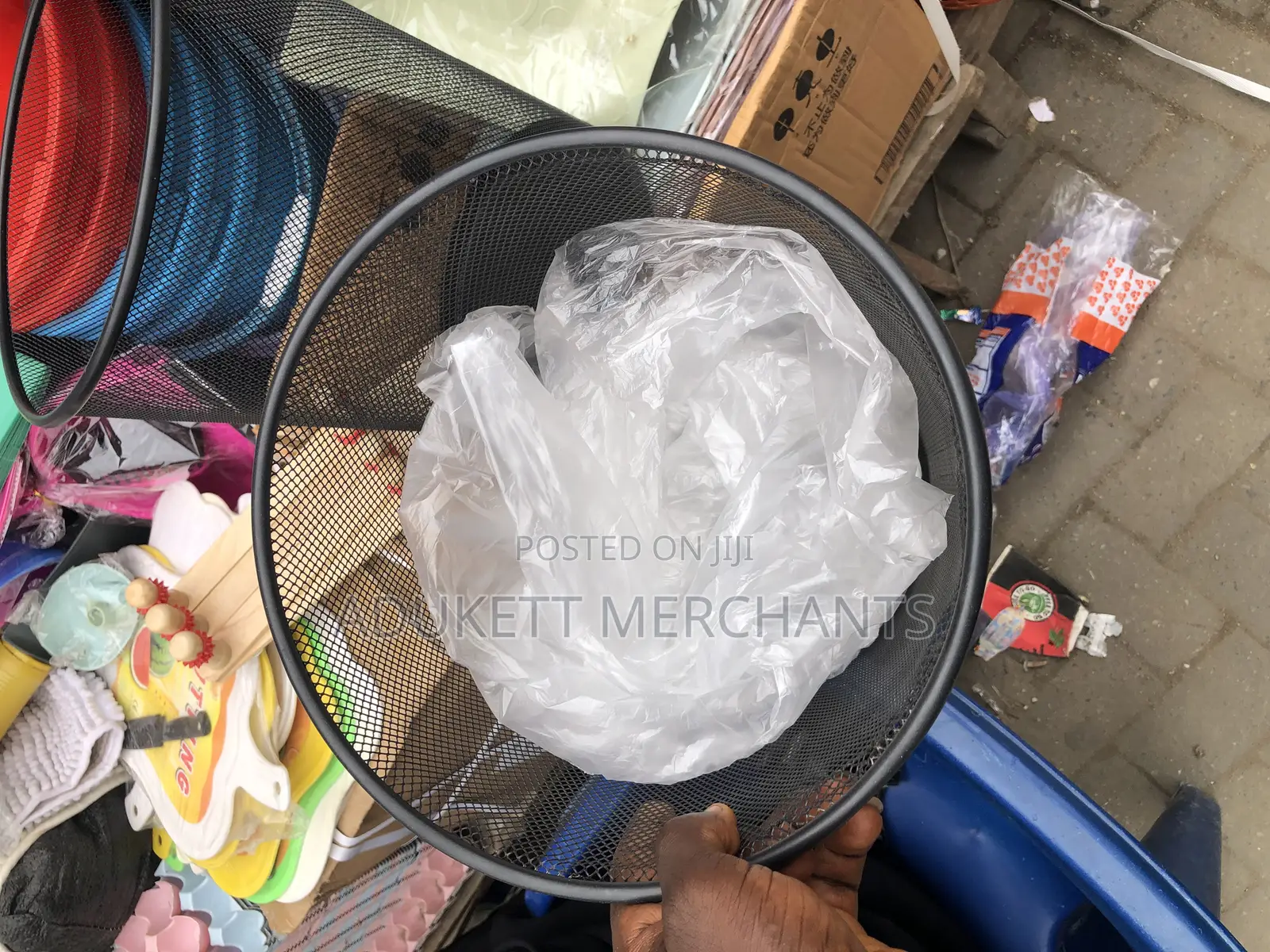 Medium Steel Wastebin