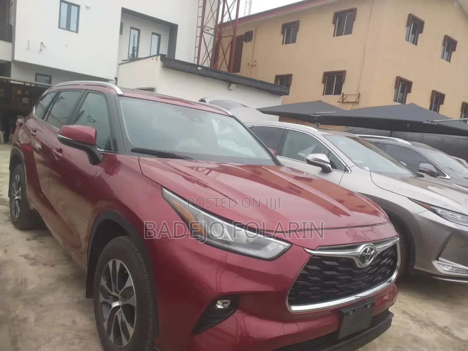 Toyota Highlander XLE AWD 2023 Red