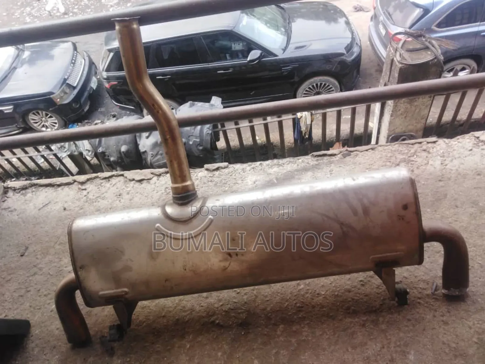 Exhaust Silencer Back Pot Mercedes Glc300 2016-2018 Mode6