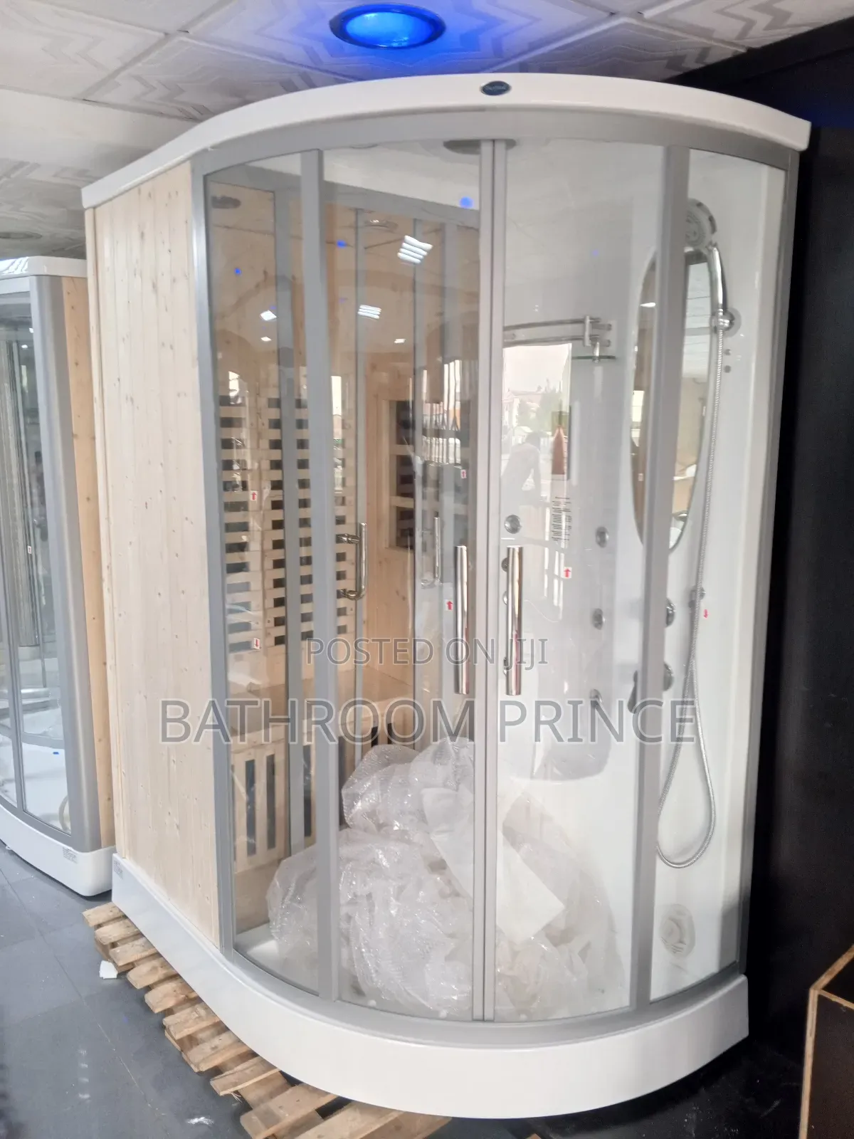 Sauna With Steam Shower