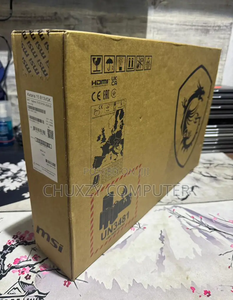 New Laptop MSI Katana 15 16GB Intel Core I7 SSD 1T