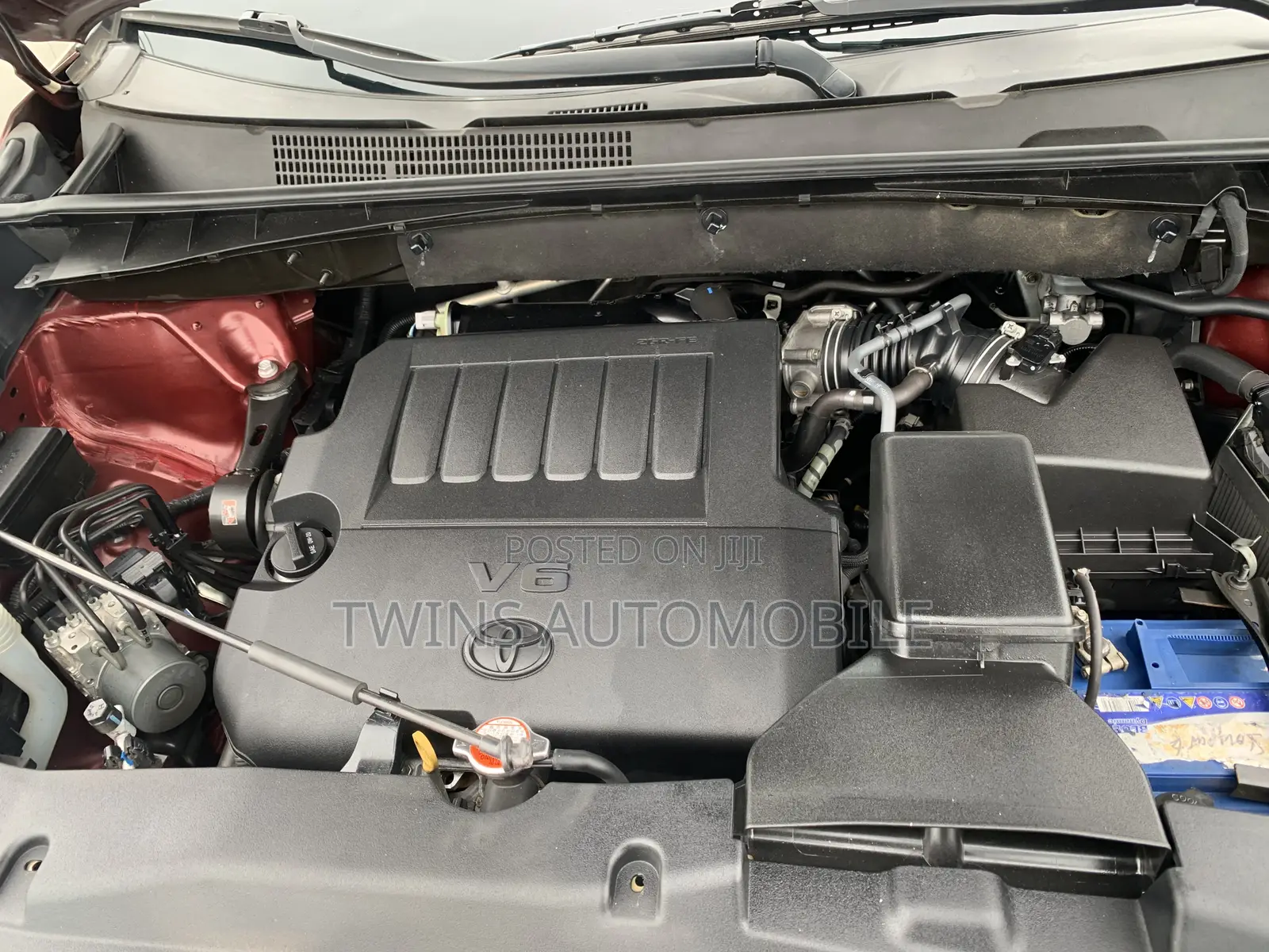 Toyota Highlander Limited V6 4x4 (3.5L 6cyl 6A) 2016 Burgundy