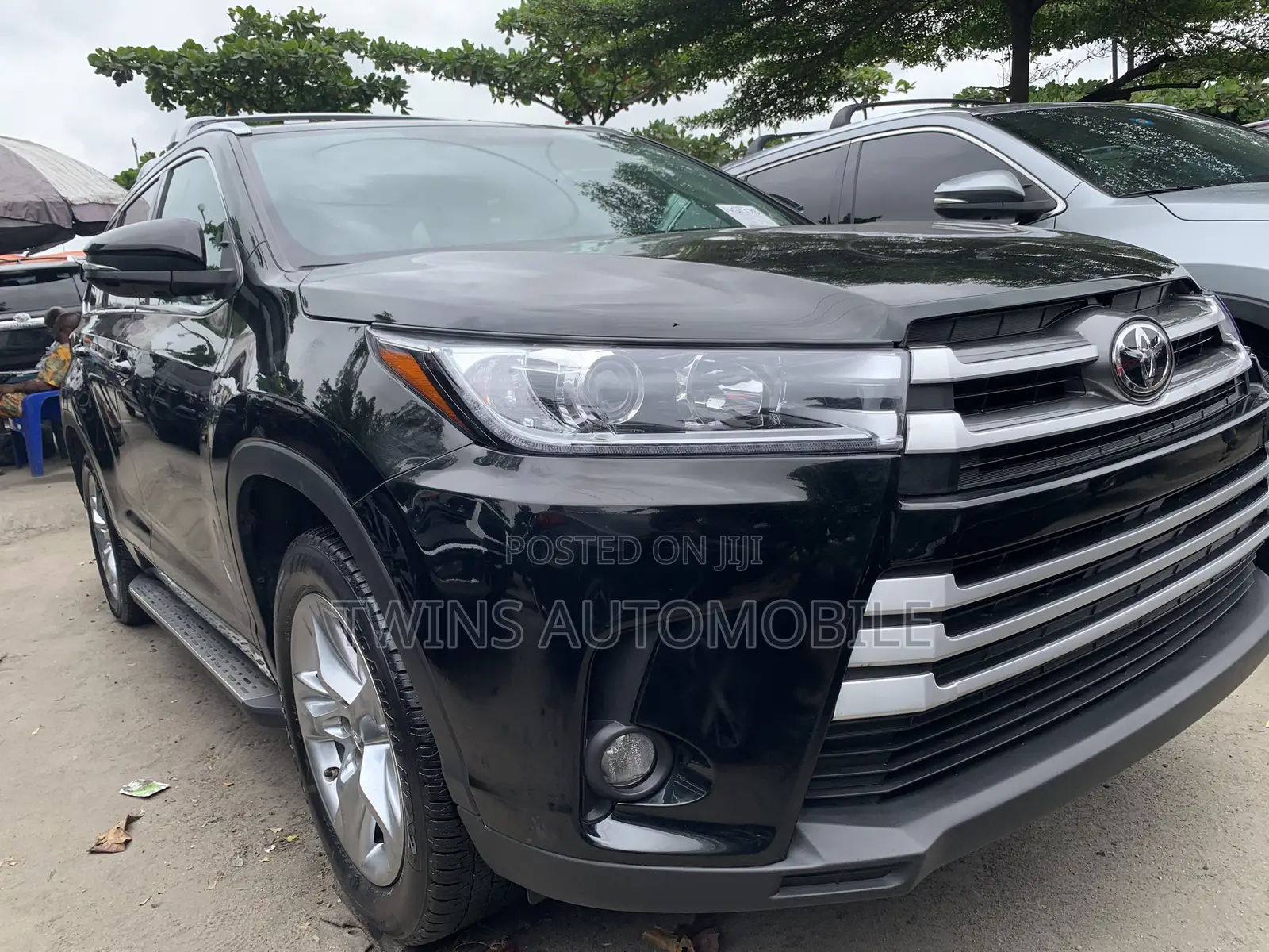 Toyota Highlander Limited V6 4x4 (3.5L 6cyl 6A) 2016 Black
