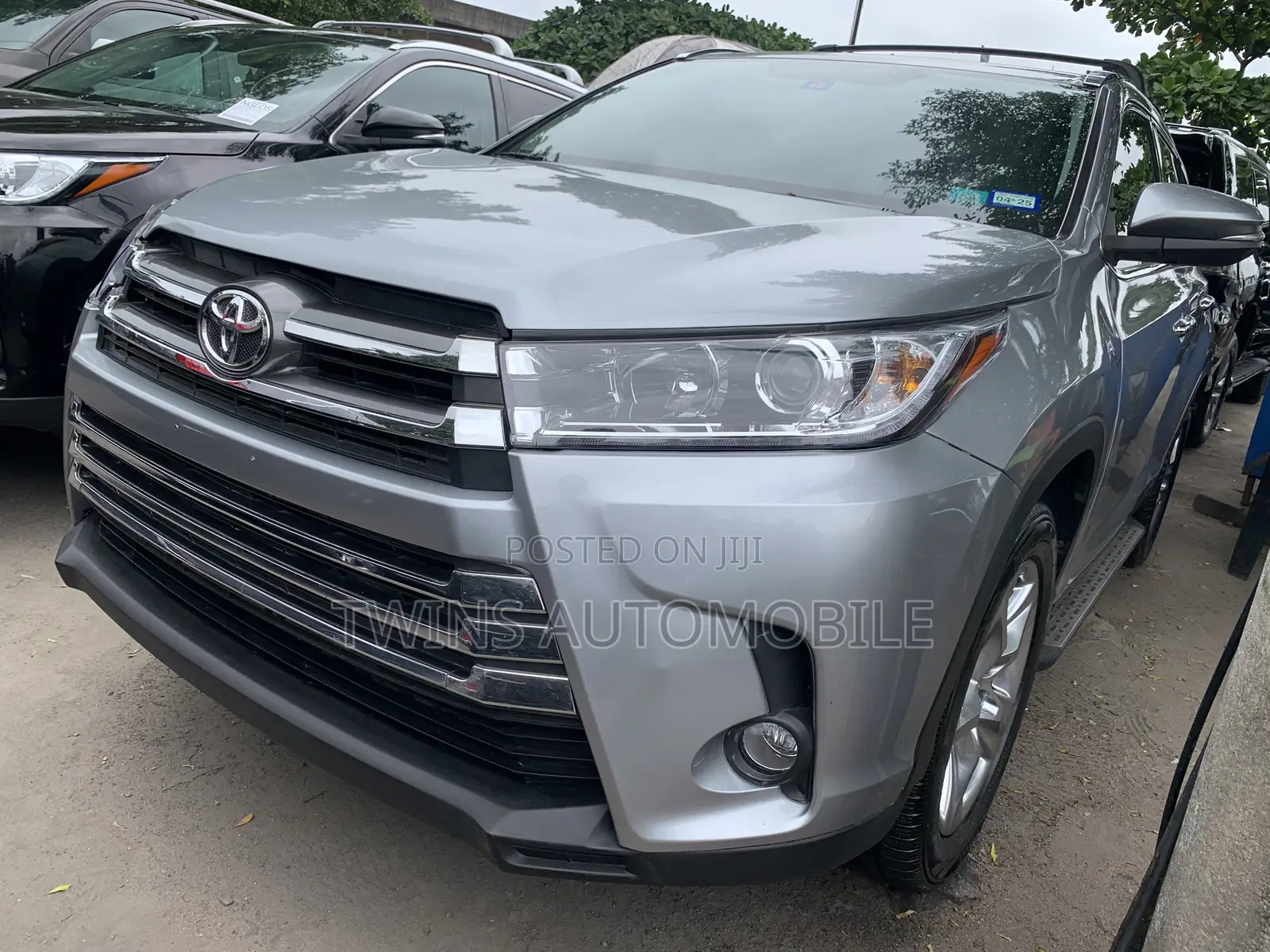 Toyota Highlander Limited V6 4x4 (3.5L 6cyl 6A) 2016 Silver