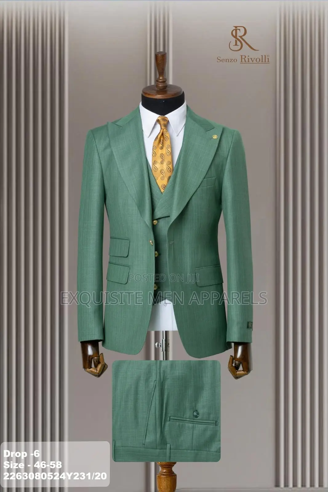 New Arrivals Formal Bespoke Turkish Men’S Suit