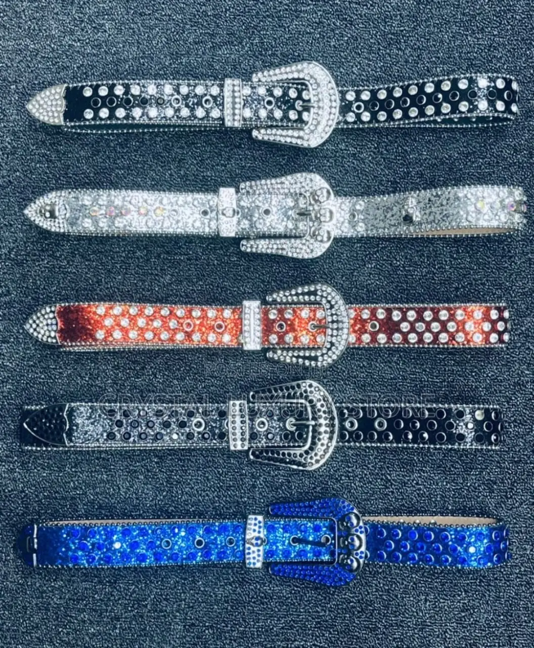 High Quality Luxury Men Stone Belt