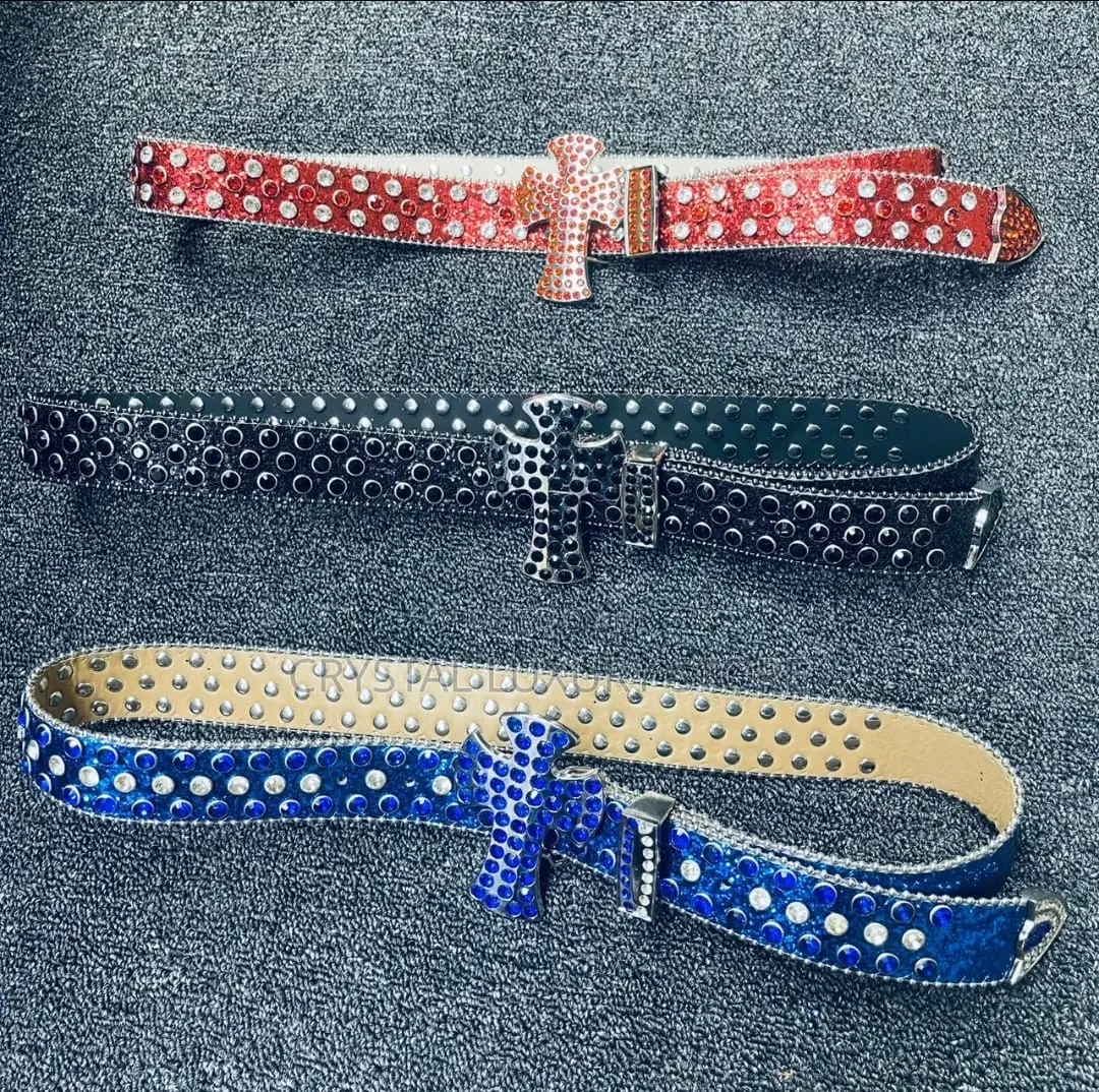 High Quality Luxury Men Stone Belt