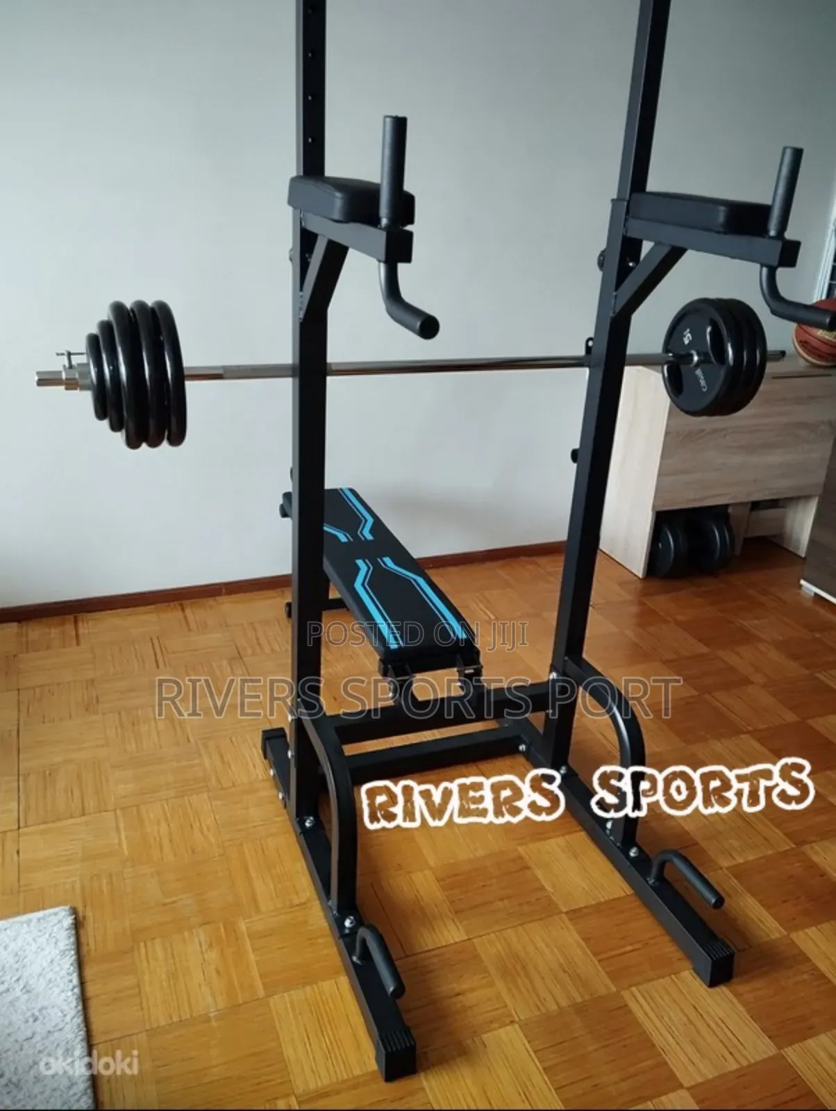 Multi Functional Power Tower/Pull-Up With Bench Press