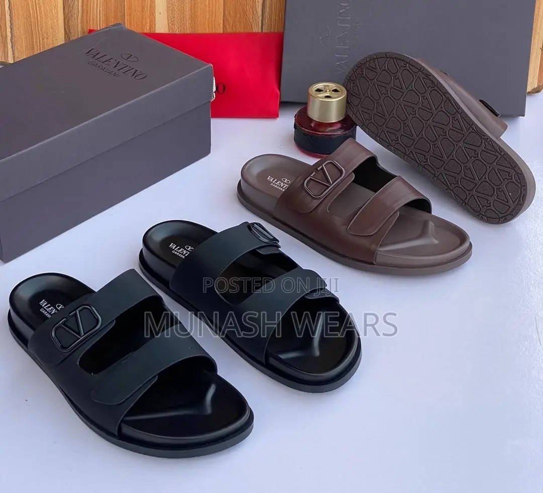 Valentino Double Belt Available in Brown and Black 40-46