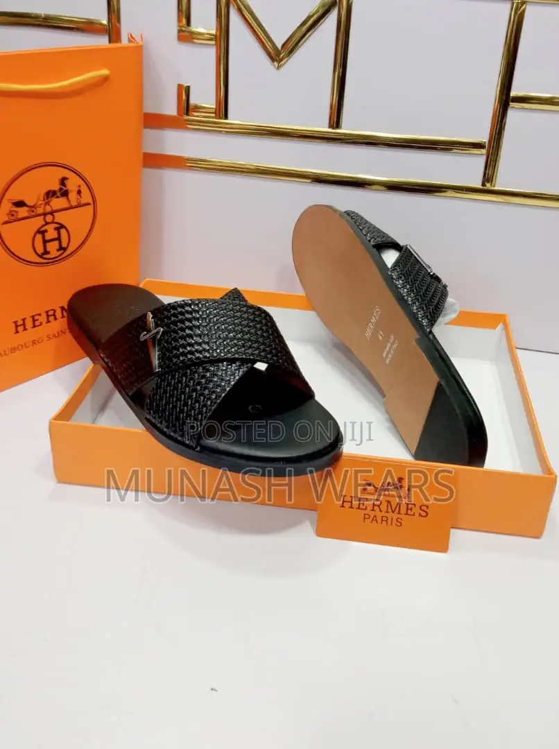 Hermes Mix White and Black Design for Men 40-46 Available