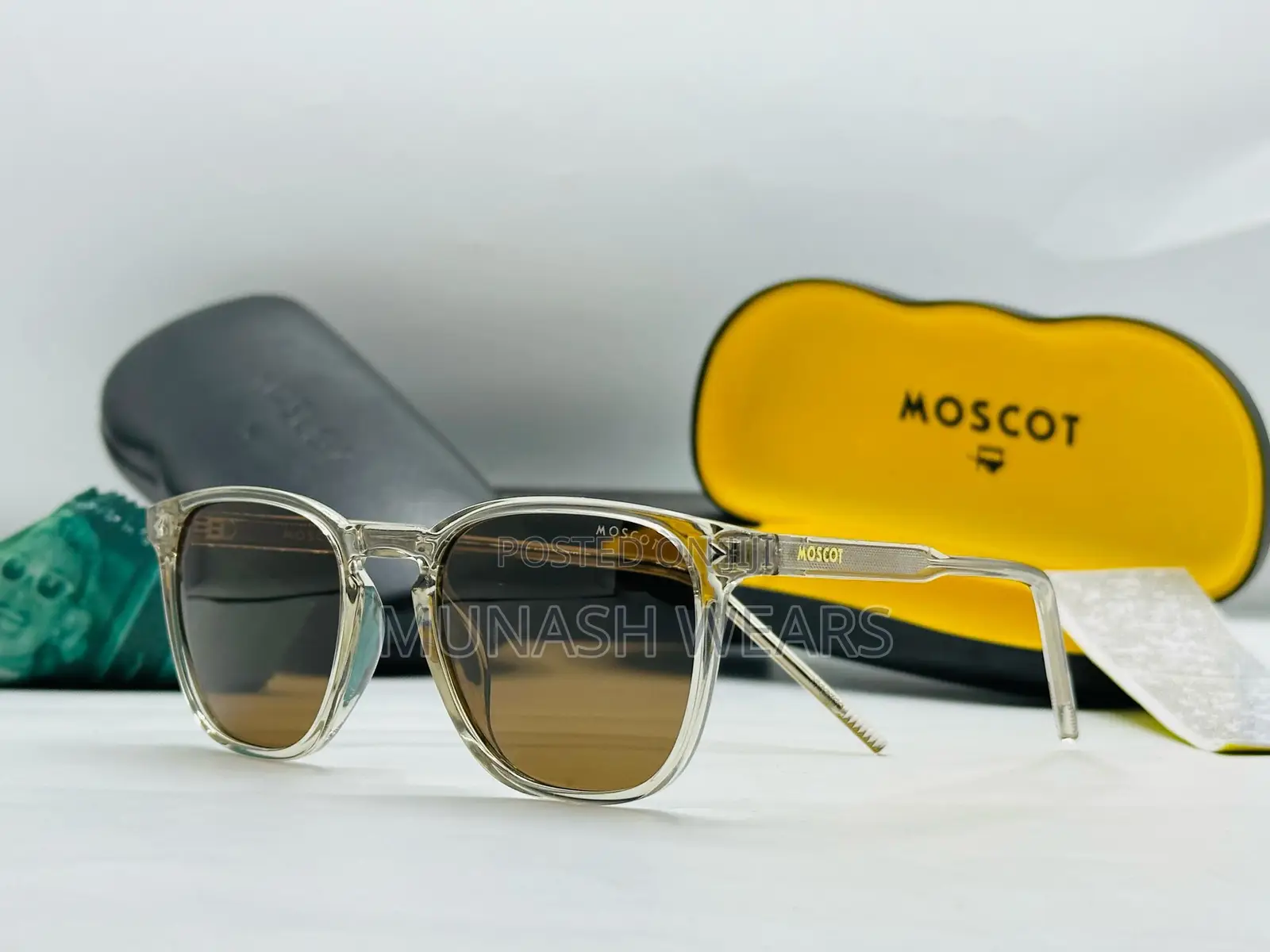 Original Moscot Glasses for Men, Mix and All Black