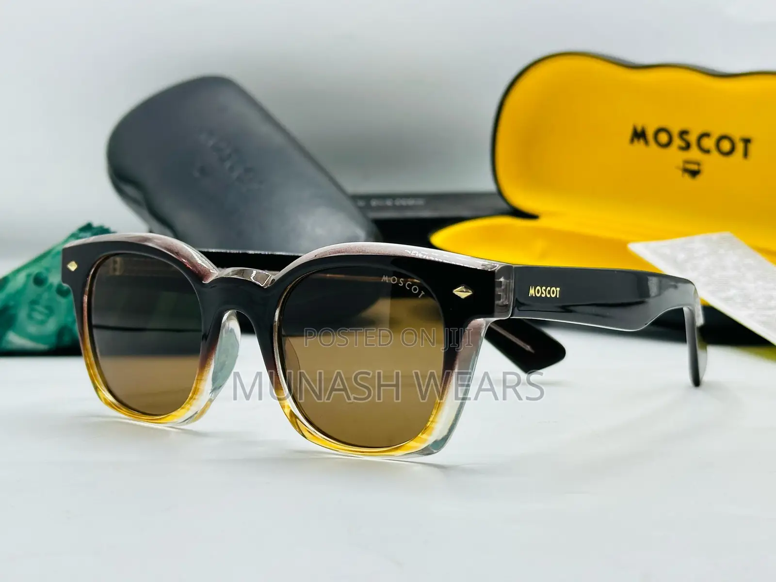 Original Moscot Glasses for Men, Mix and All Black