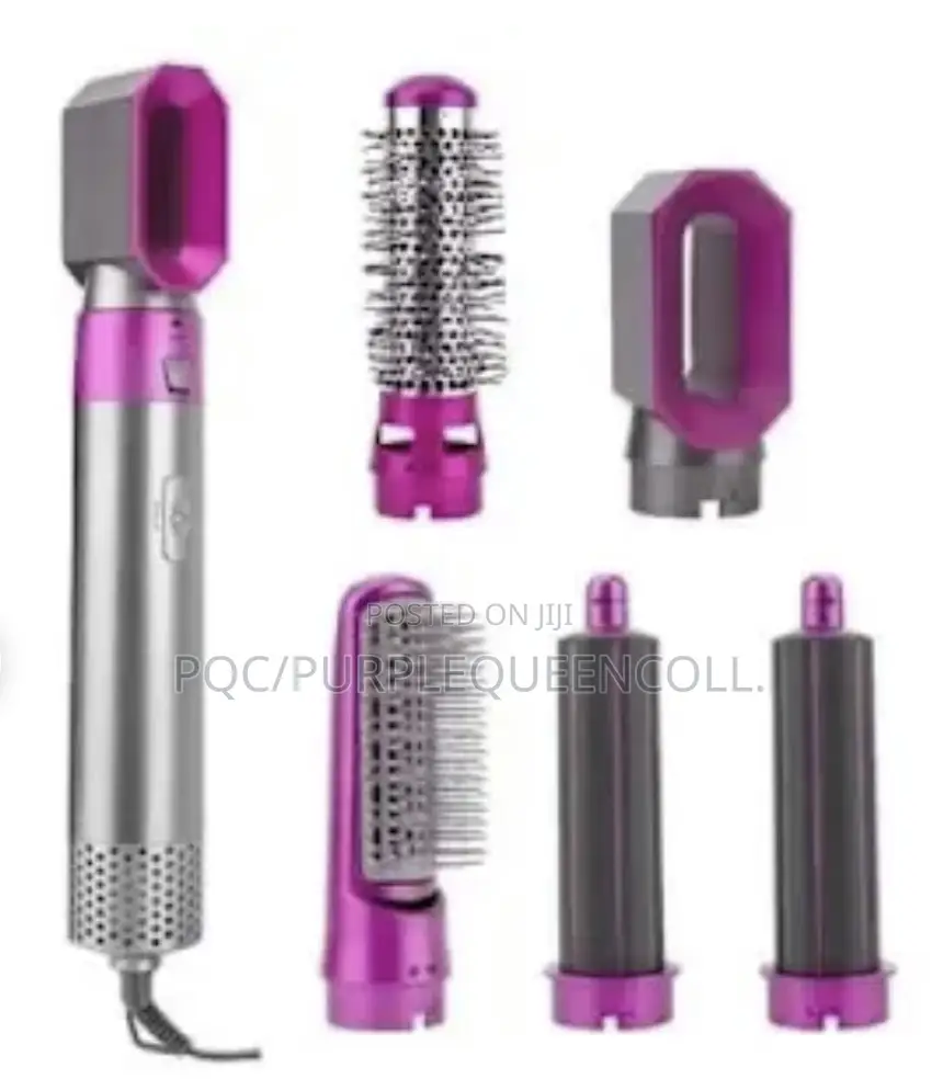 5 in 1 Multifunctional Hot Air Dryer, Curler, Styler