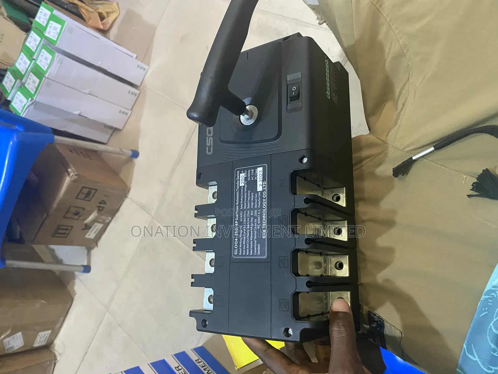 250a 4p Automatic Changeover Switch CSQ