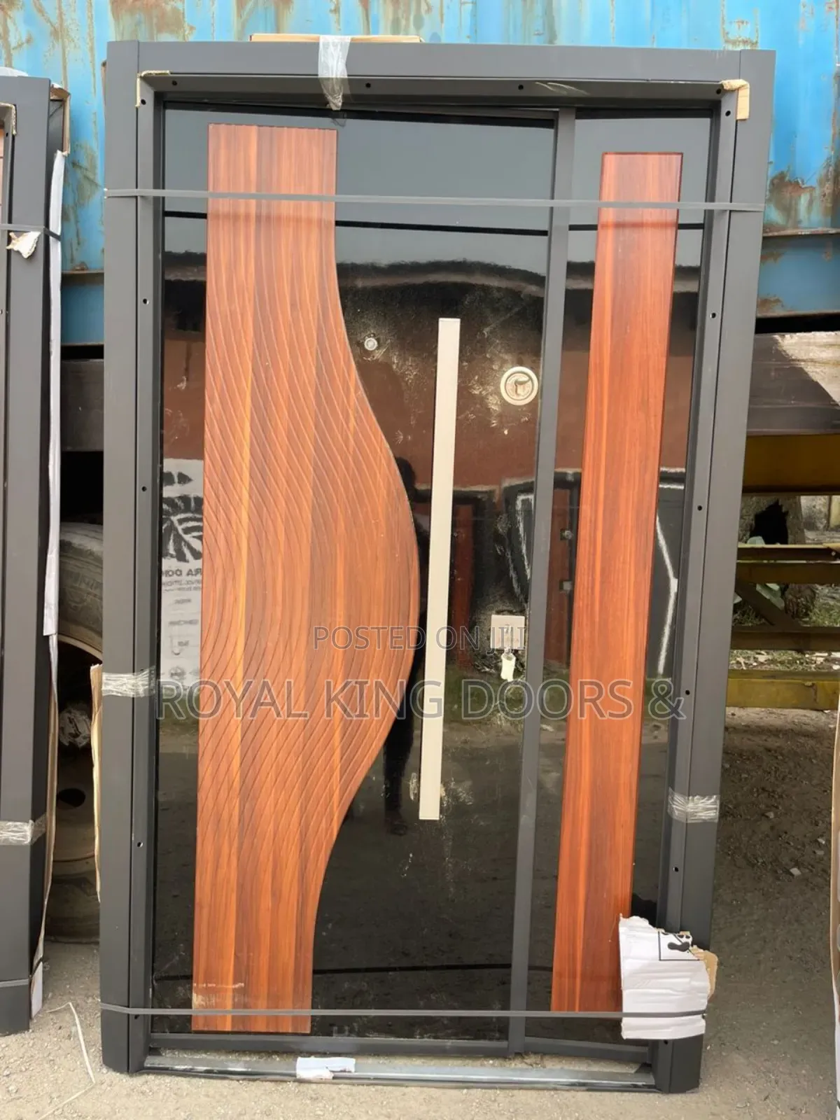 Laminated Entrance Turkey Luxury Security Doors 4ft by 7ft