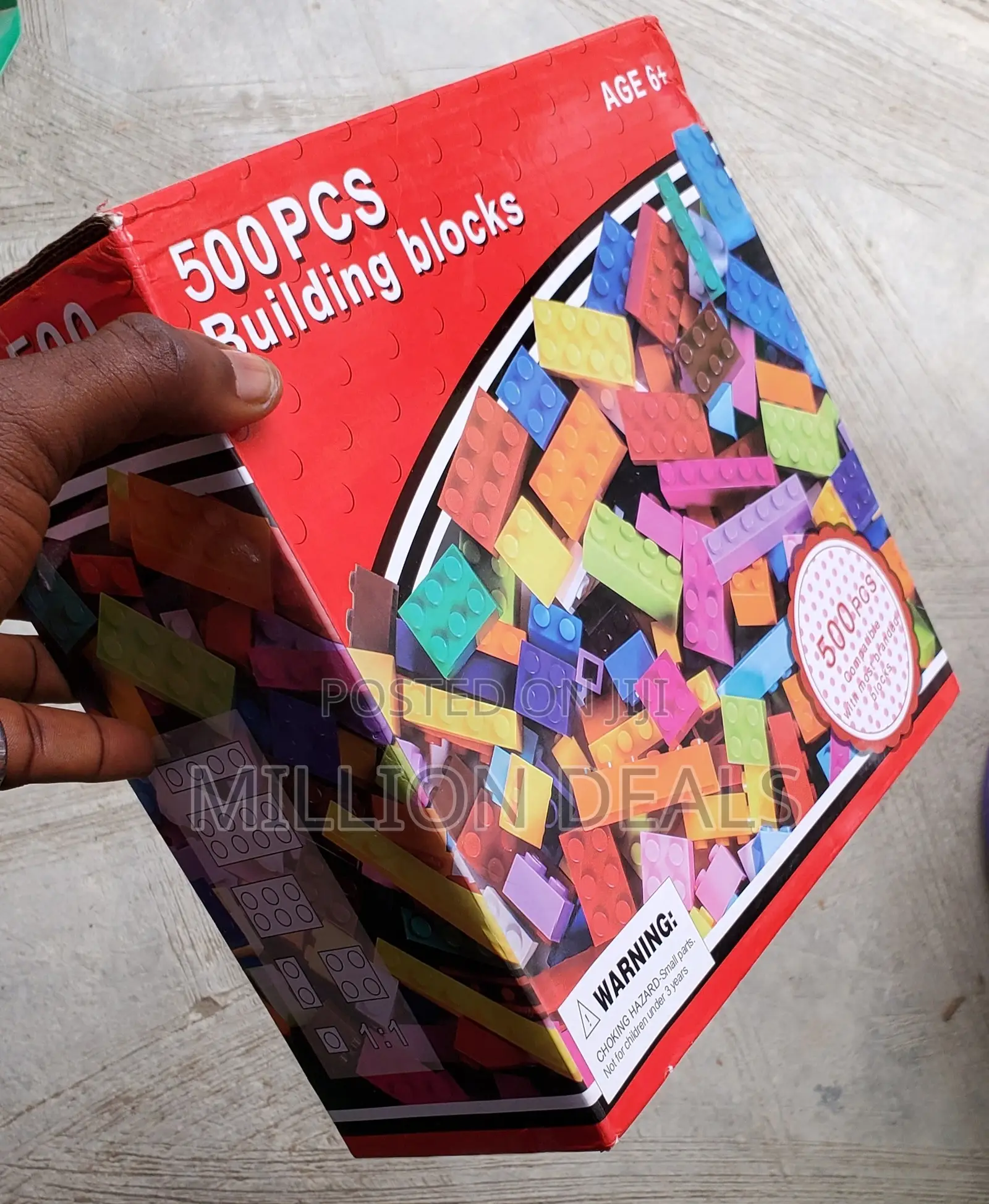 500 Pieces Building Blocks Ages 6+