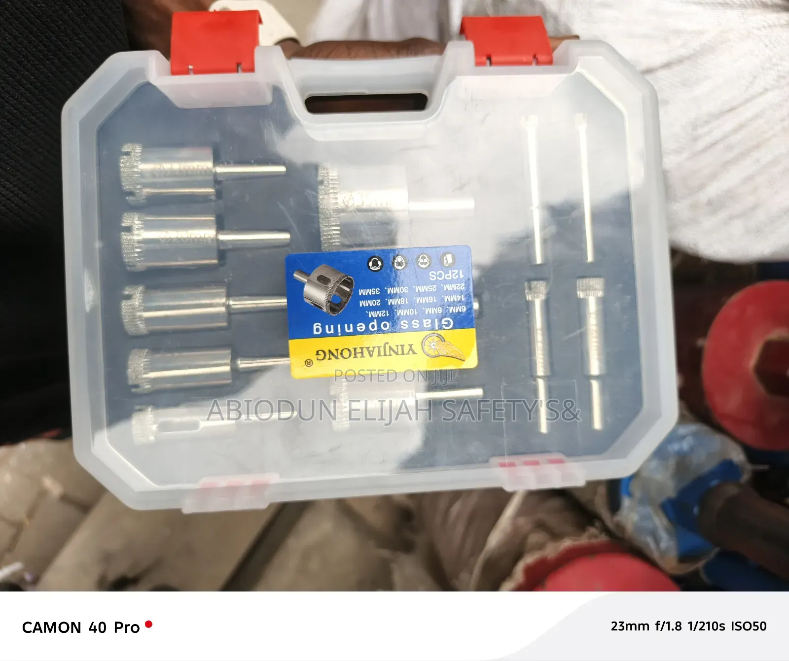 Set of Tiles Hole Saw Opening/Glass Hole Saw Opening