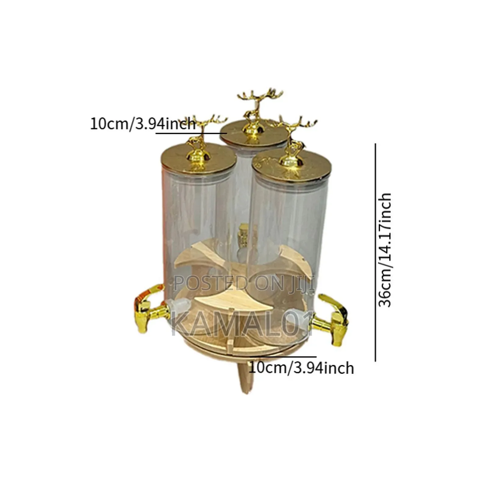 Juice Dispensers Large Capacity 5.5l With Rotating Stand