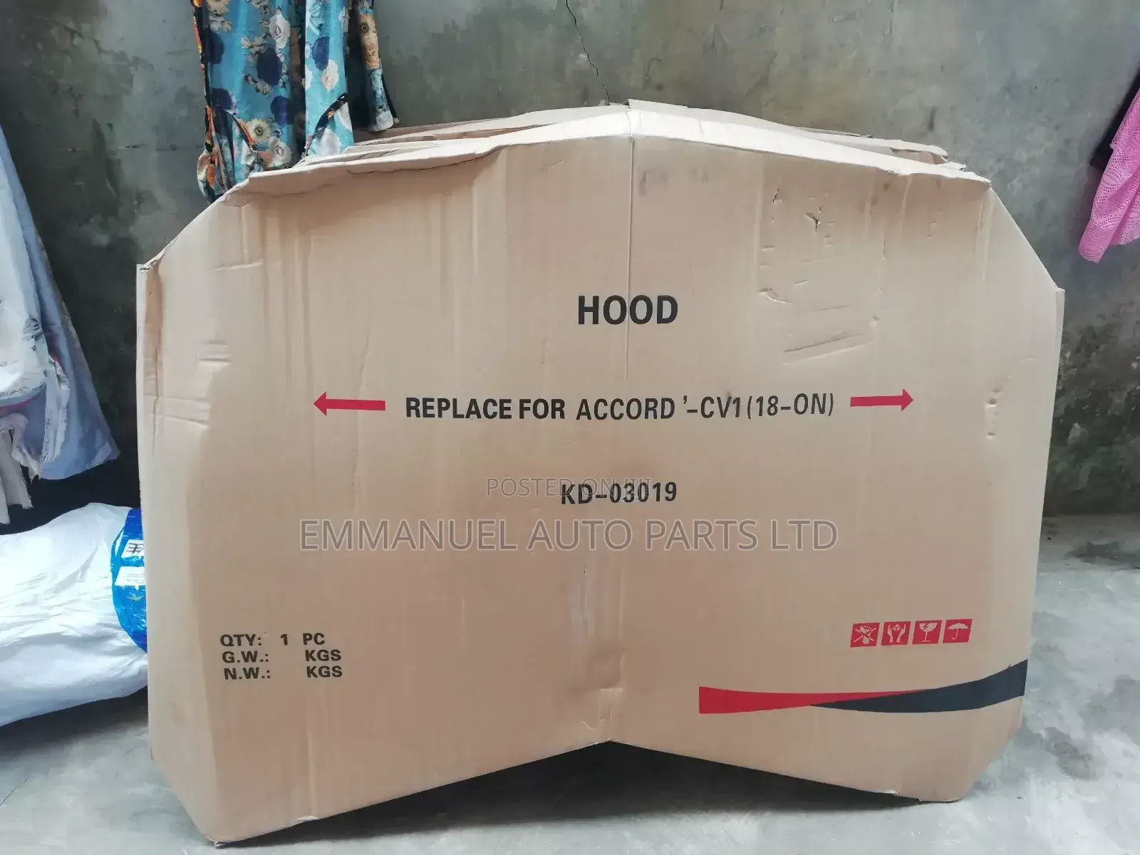 Bonnet Honda Accord 2018_2021