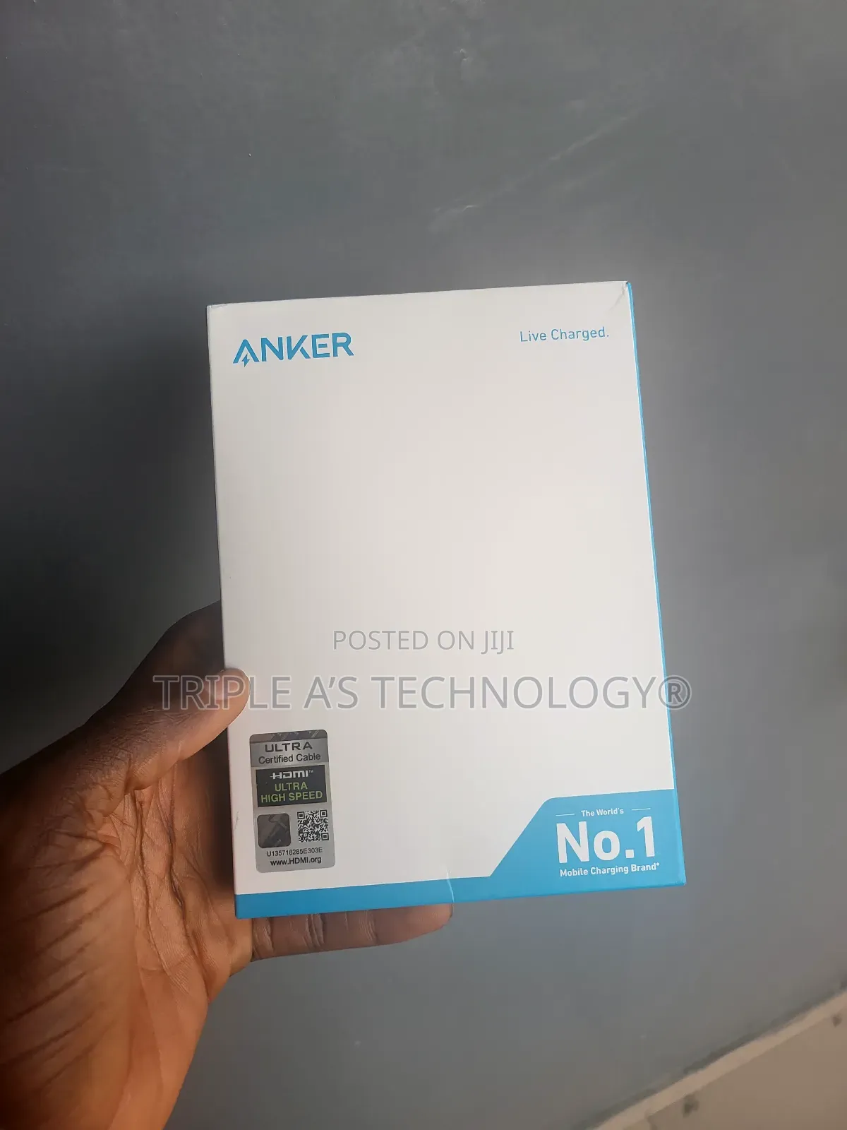 Authentic Anker Hdmi 2.1 (6ft,) Ultra Hd Hdmi Cable,48 GBPS