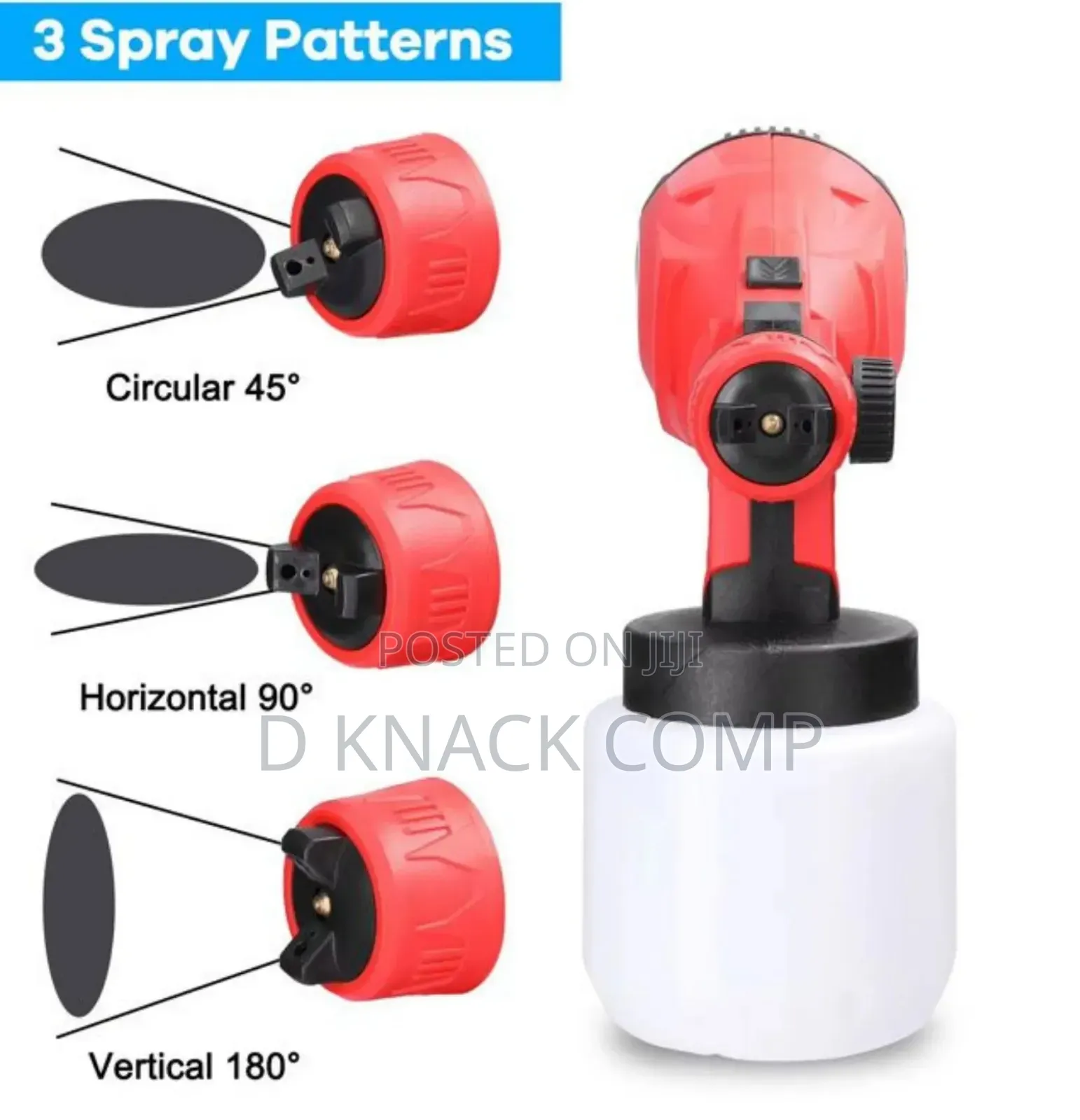 1000ml Capacity Professional Electric Spray Paint Gun
