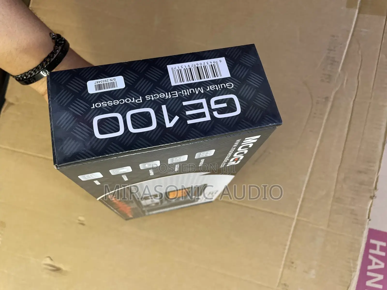 Mooer Ge 100 Guitar Multi Effects Processor