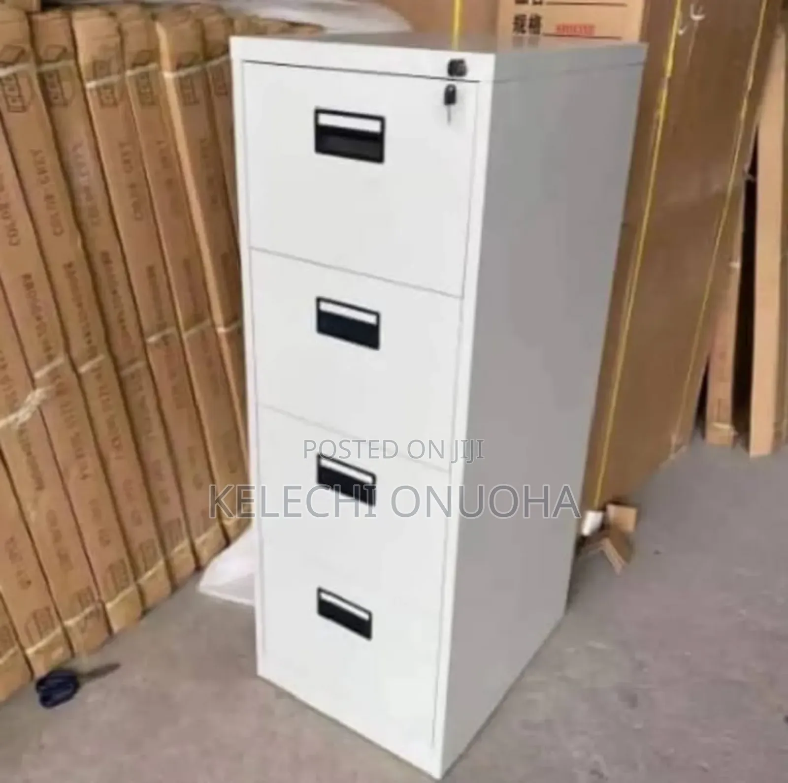 Filling Cabinet With 4 Drawers and Lock