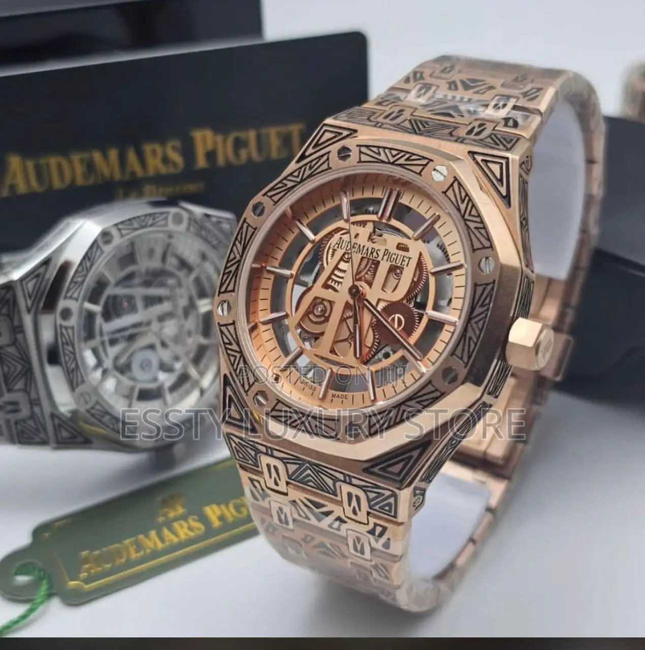 Audemars Piguet Quality Men Chain Strap Wristwatch