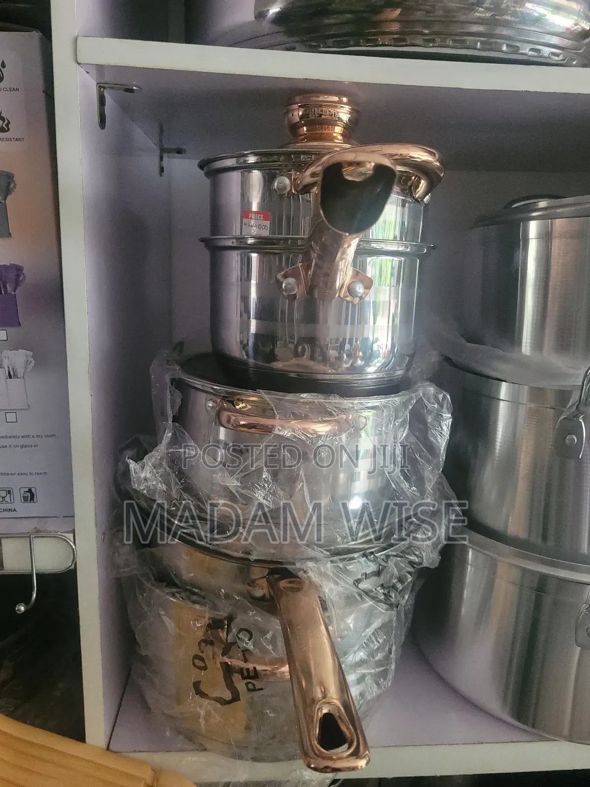 5 Set of Cookware and Pan