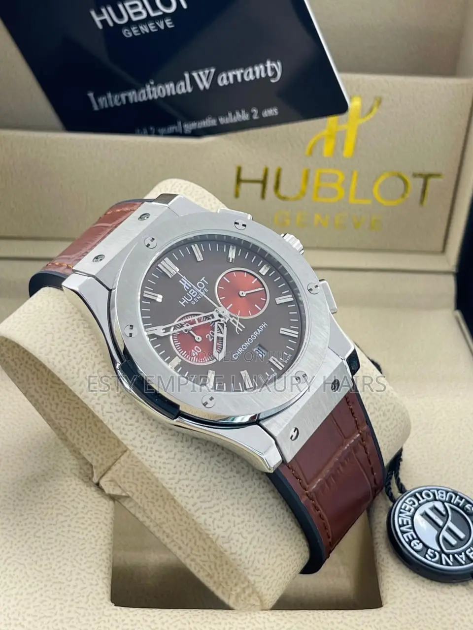 Hublot Quality Luxury Leather Men Wristwatch