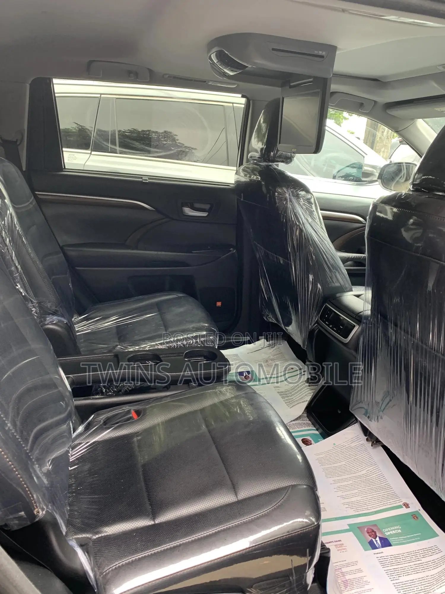 Toyota Highlander Limited V6 4x4 (3.5L 6cyl 6A) 2016 Black