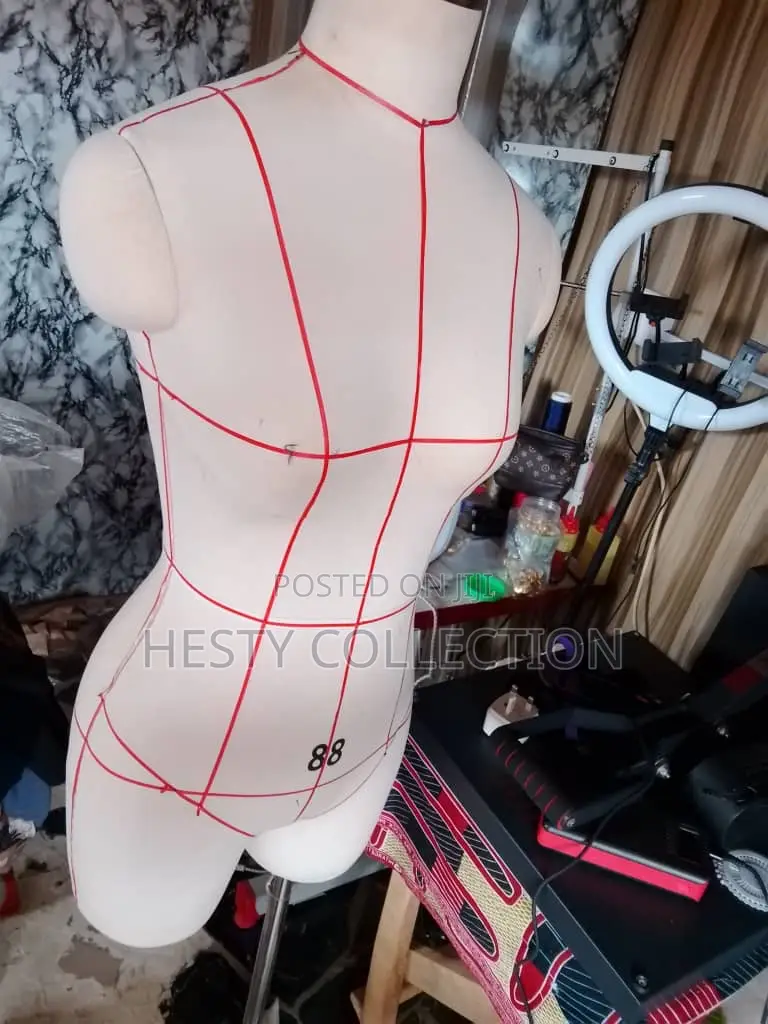 Pinable Half Mannequins Luxury Size 8