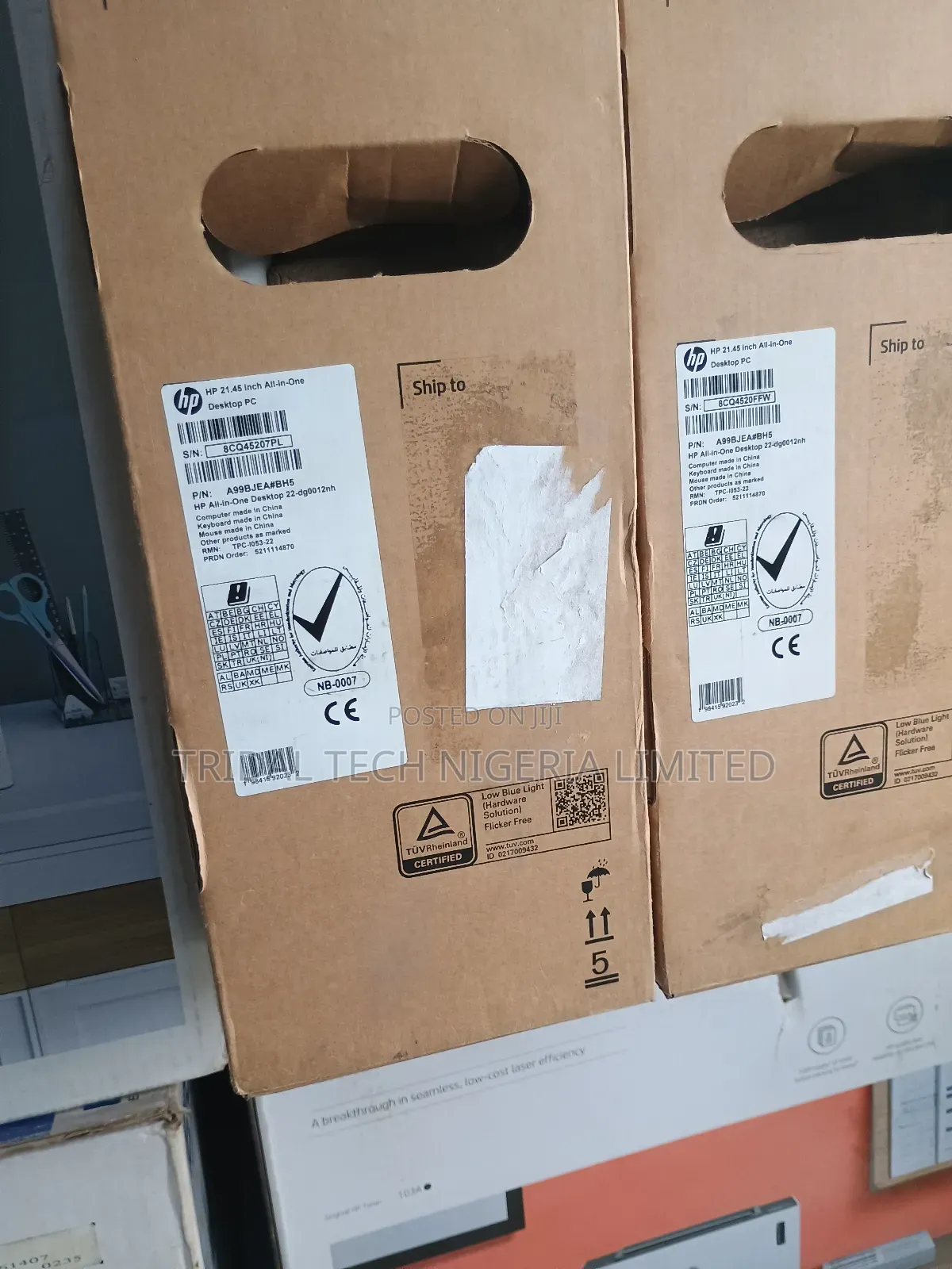 New Desktop Computer HP AiO 22 8GB Intel Core I3 SSD 512GB
