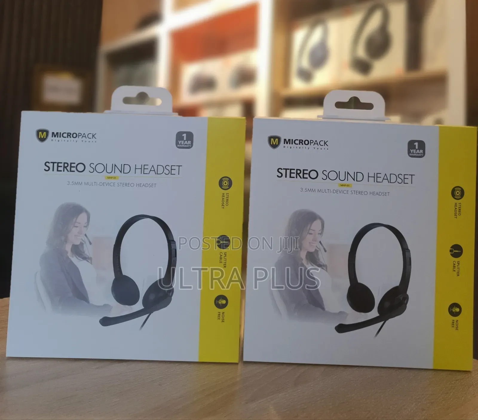 Micropack Mhp-01 Stereo Sound Headset
