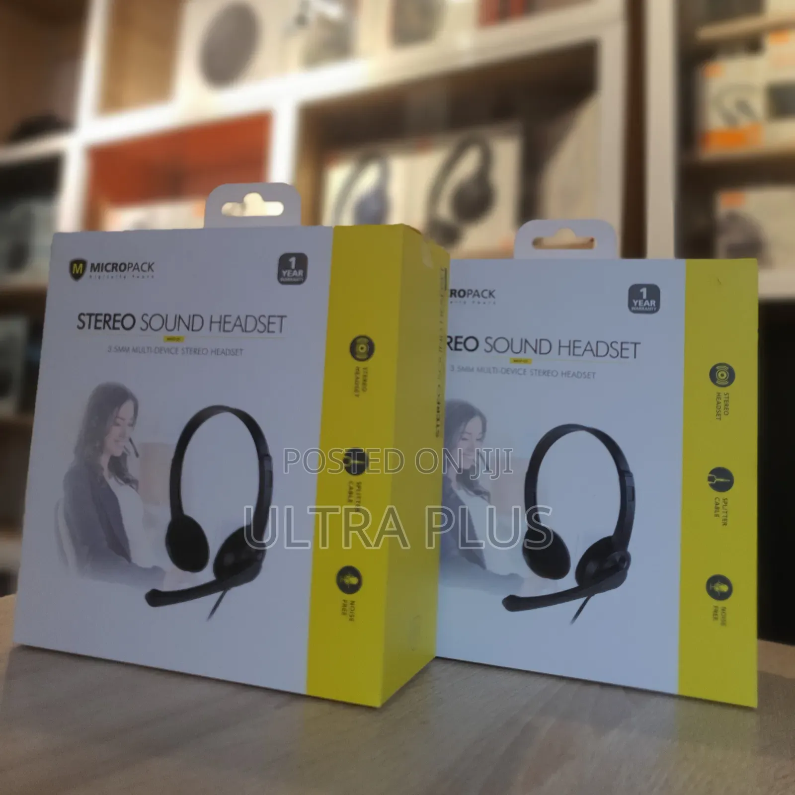 Micropack Mhp-01 Stereo Sound Headset