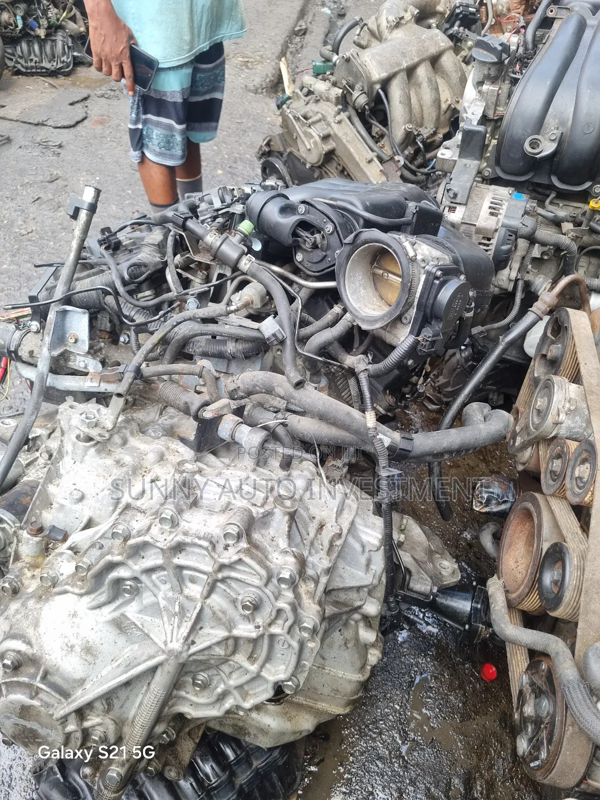 Direct 3.5l Gearbox Japan for Nissan Murano, Infiniti Jx35