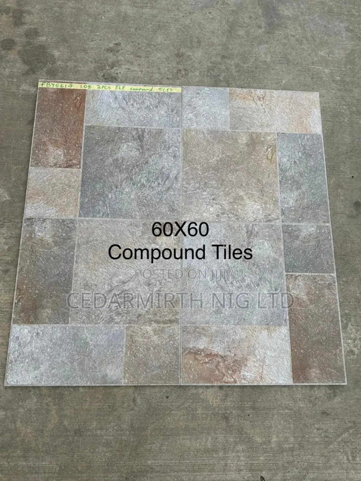 Compound Floor Tile ( Cedar ) 30/Jl/25