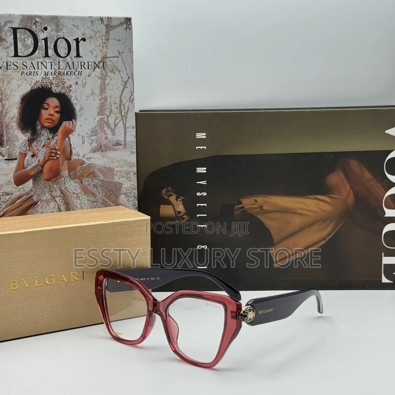 Bvlgari Quality Luxury Ladies Frames Glasses