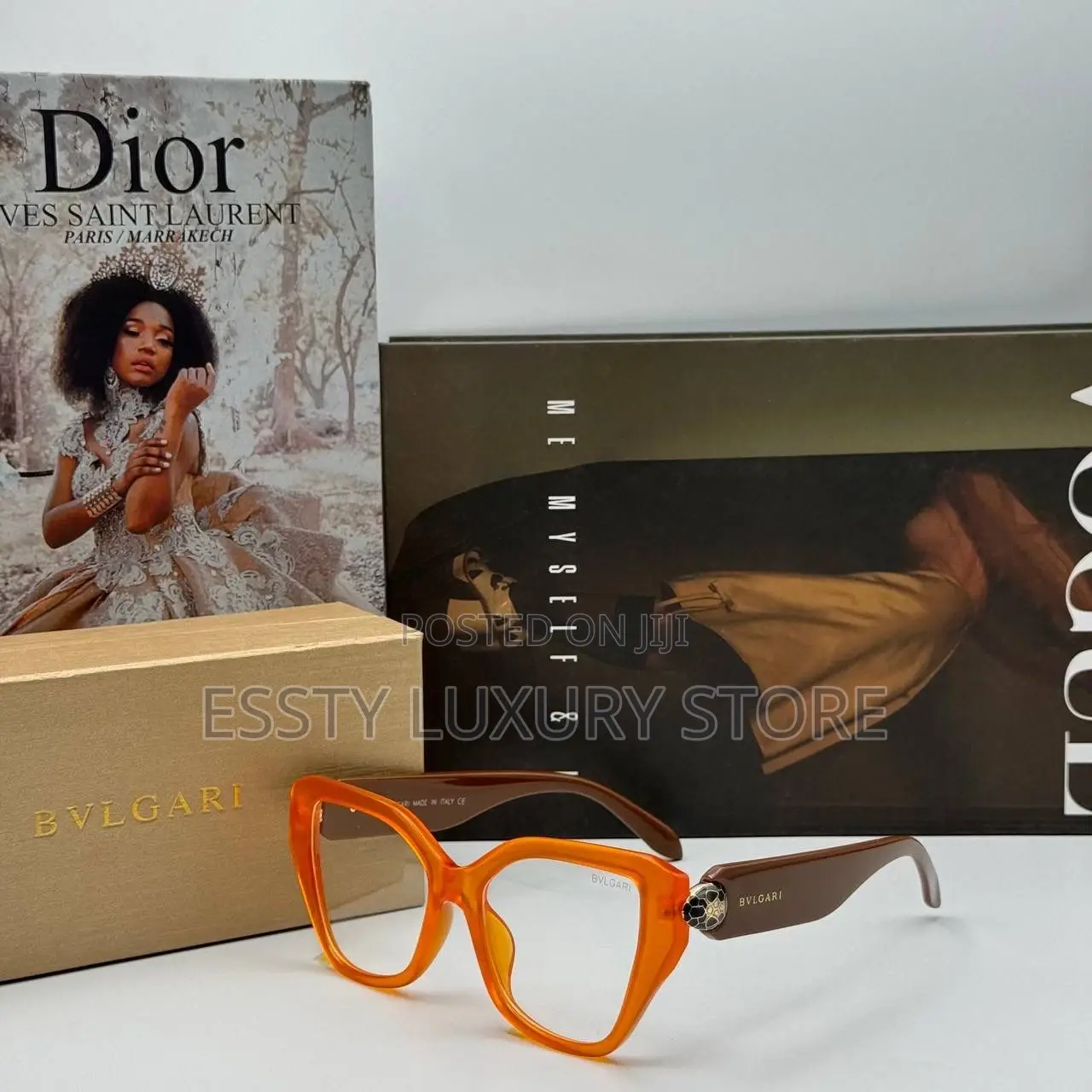 Bvlgari Quality Luxury Ladies Frames Glasses