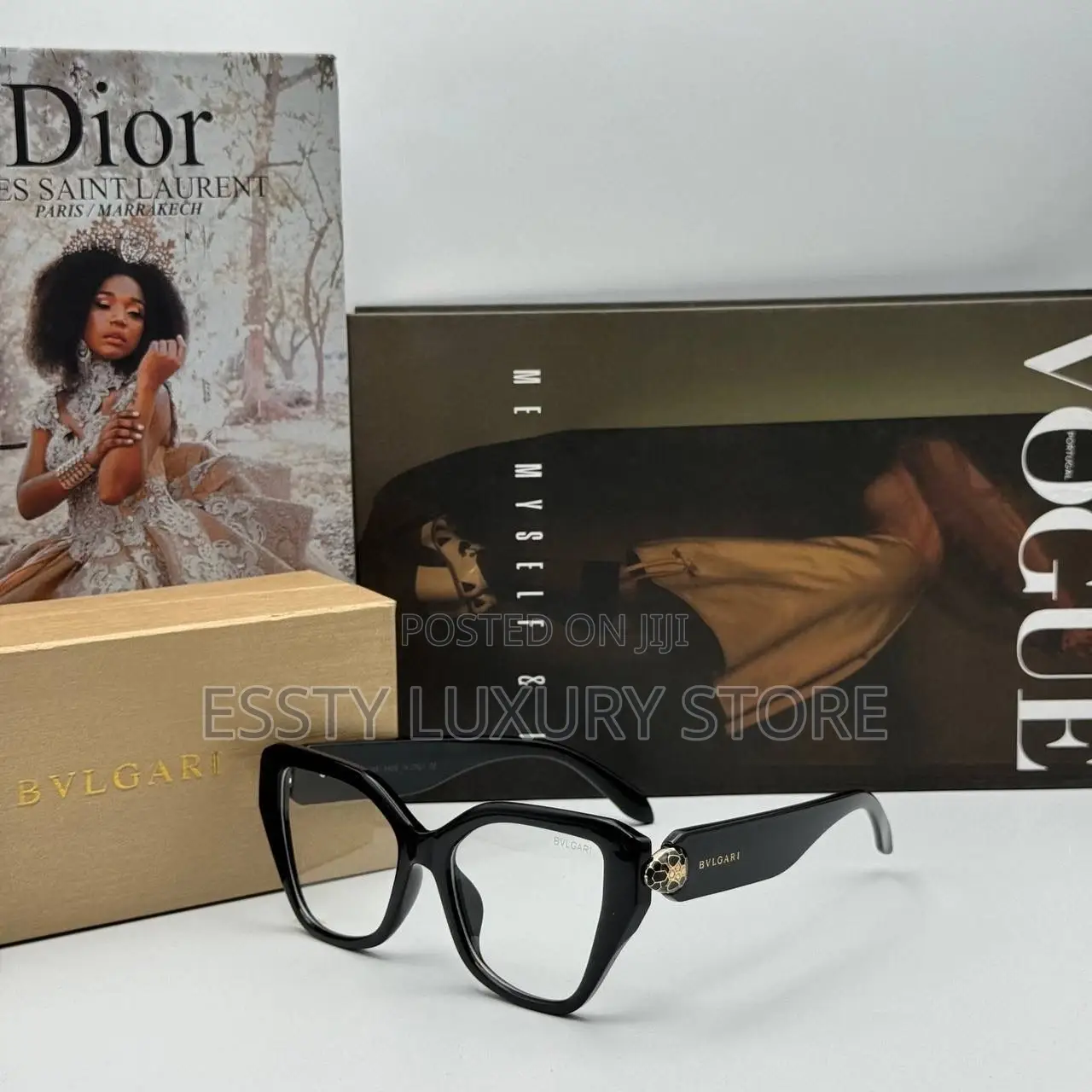 Bvlgari Quality Luxury Ladies Frames Glasses