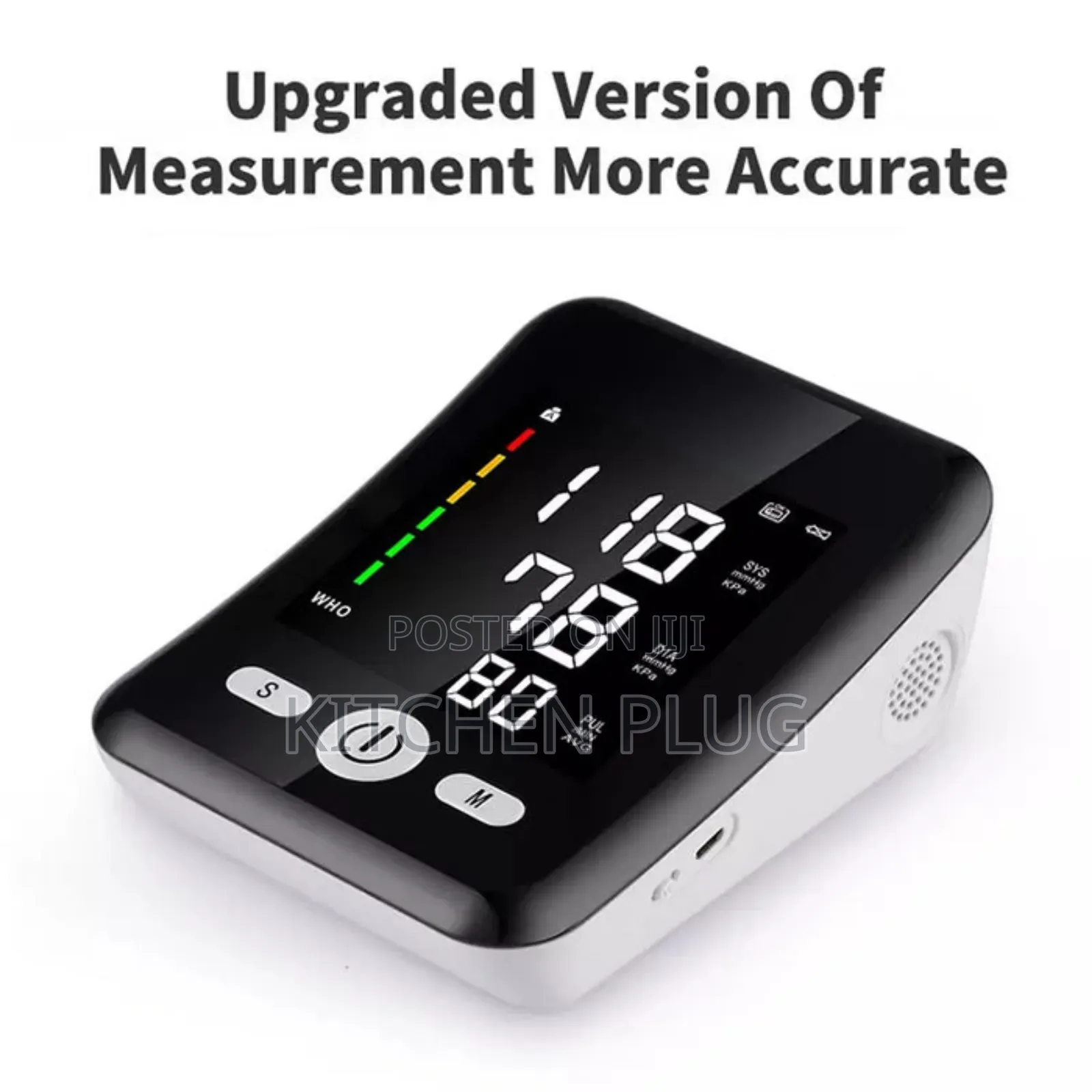 Rechargeable Upper Arm Blood Pressure Monitor,